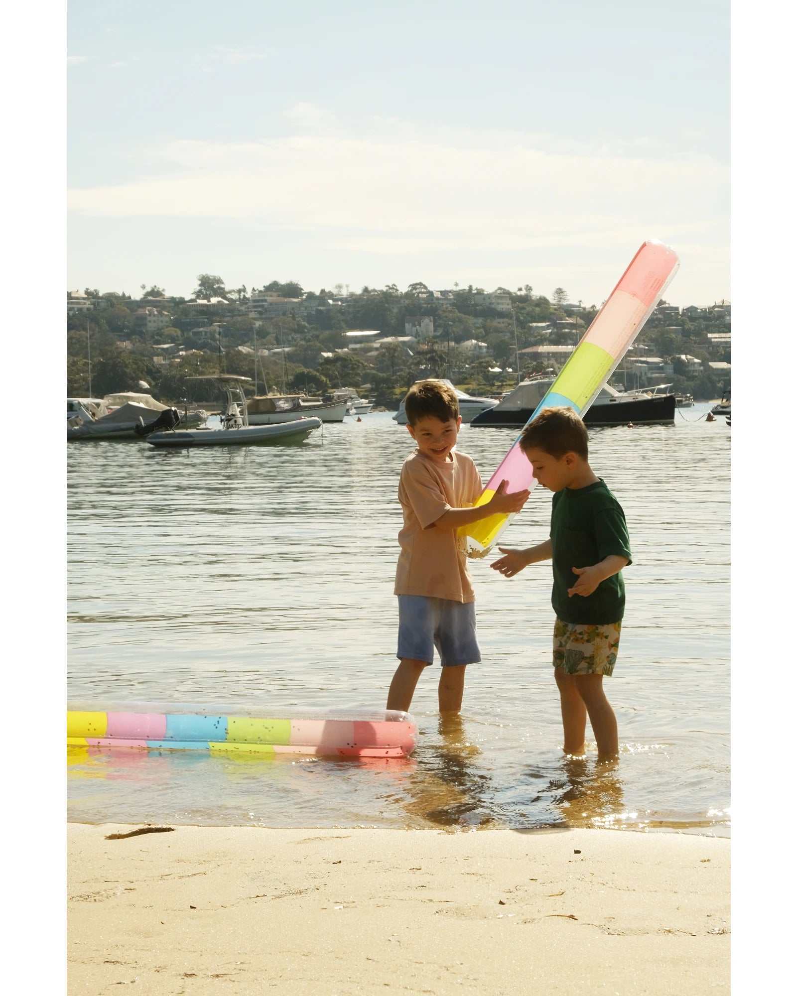 Freeplay Splash Rainbow Shimmer Pool Noodles- set of 2