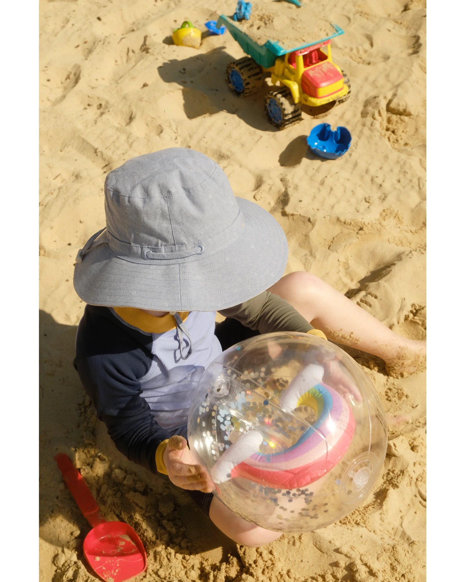 Freeplay Splash Rainbow Shimmer 3D Beach Ball