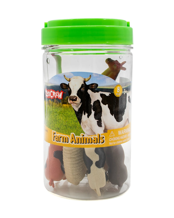 Zoo Crew Farm Animals 8pcs