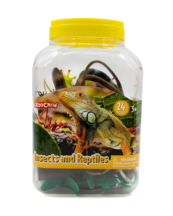 Zoo Crew Insects and Reptiles 24pcs