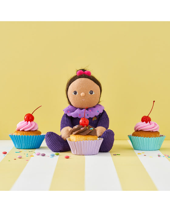 Dinky Dinkum Dolls Freya Fondant Violet