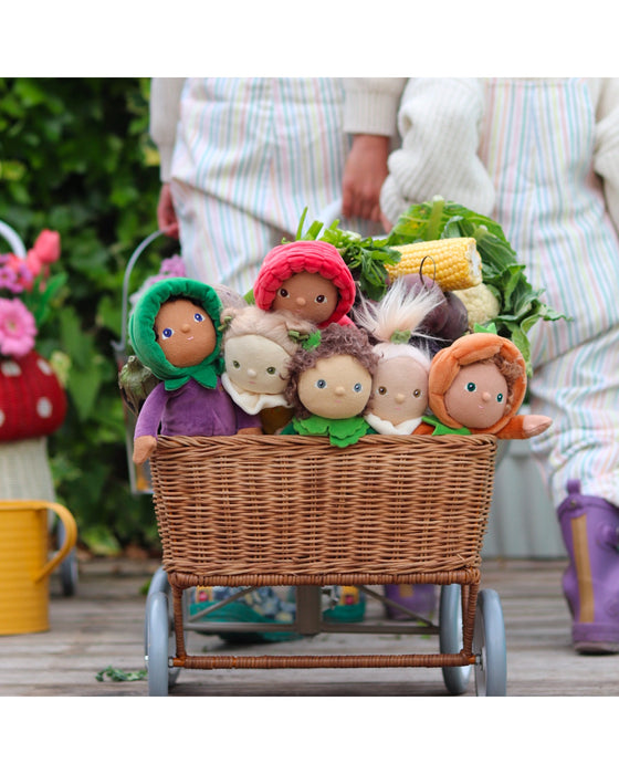 Dinky Dinkum Dolls Ellis Eggplant