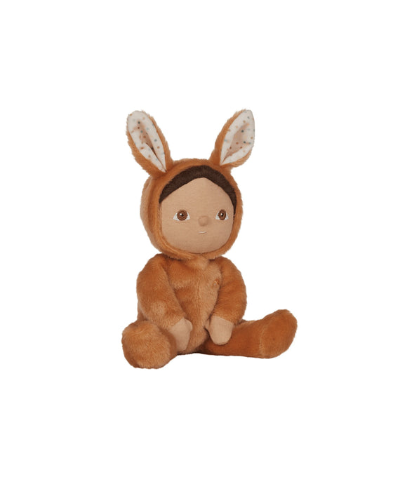 Olli Ella Dinky Dinkum Dolls - Bucky Bunny - Toffee