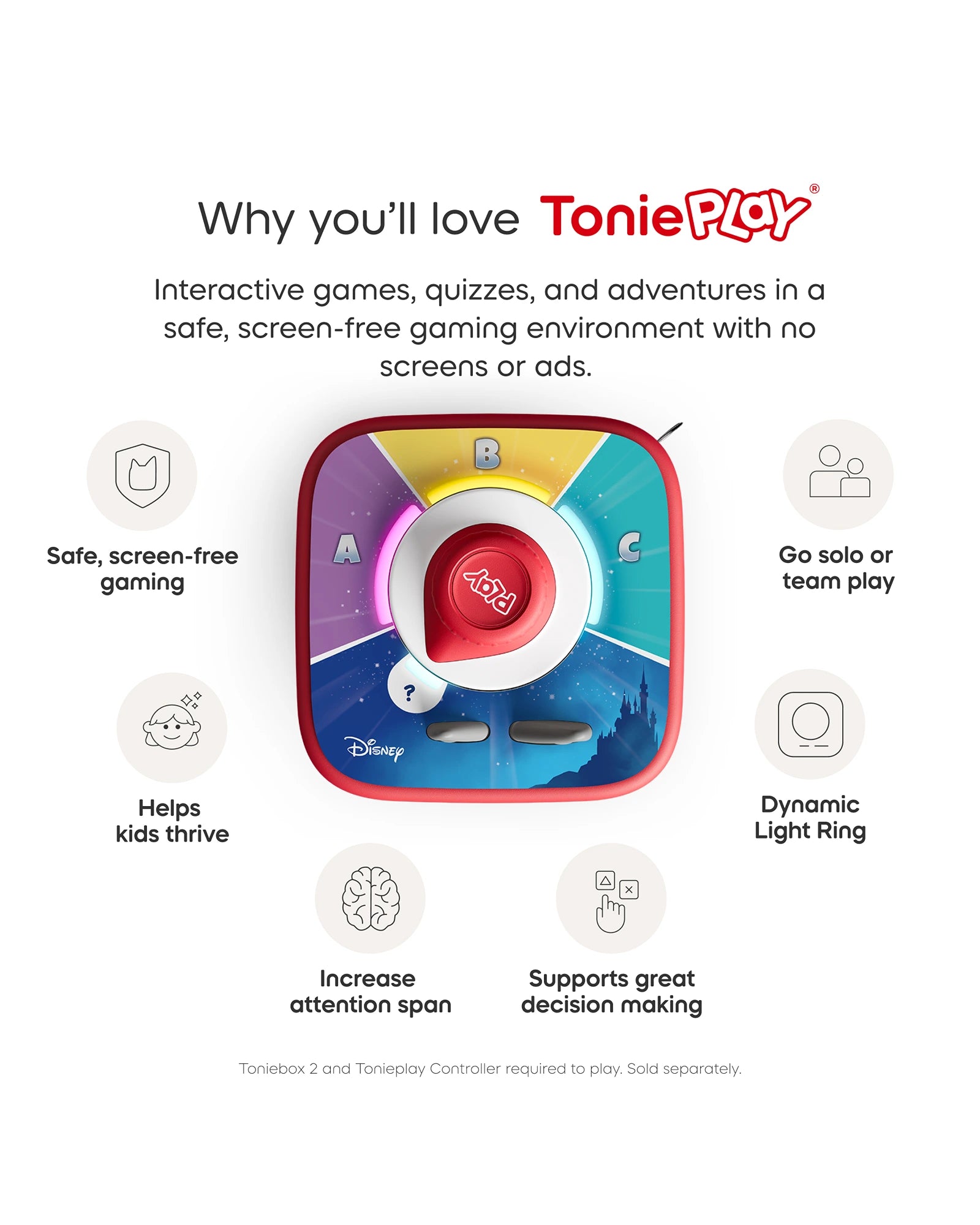 Tonies Disney: Quiz Kingdom Game