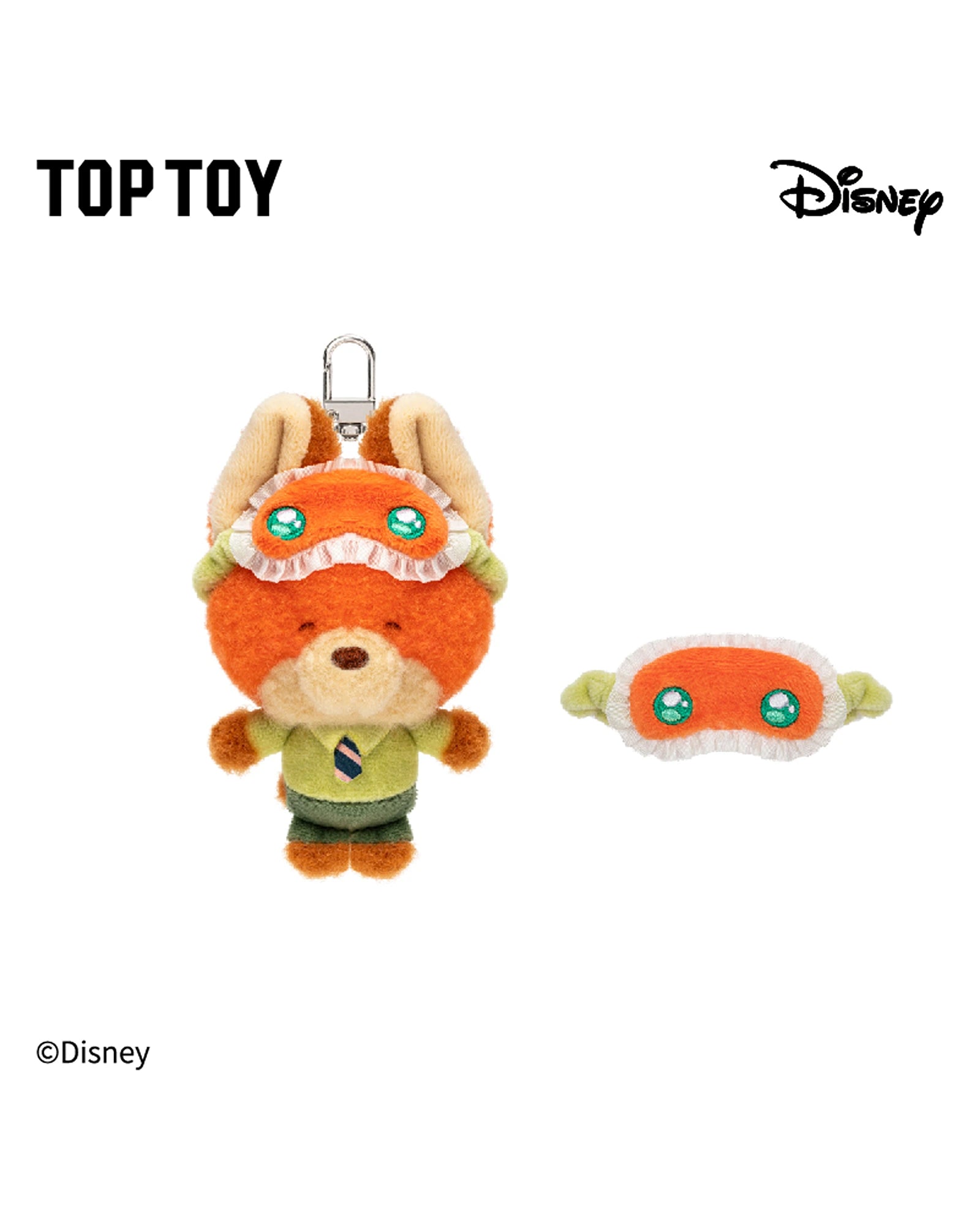 Disney Squinting Sleepwear Series Plush Pendant Blind Box