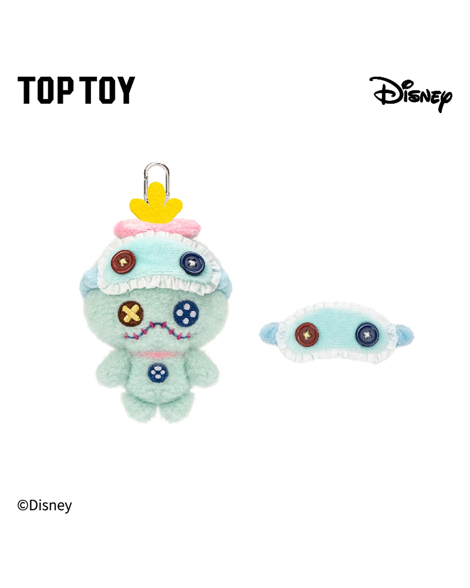 Disney Squinting Sleepwear Series Plush Pendant Blind Box