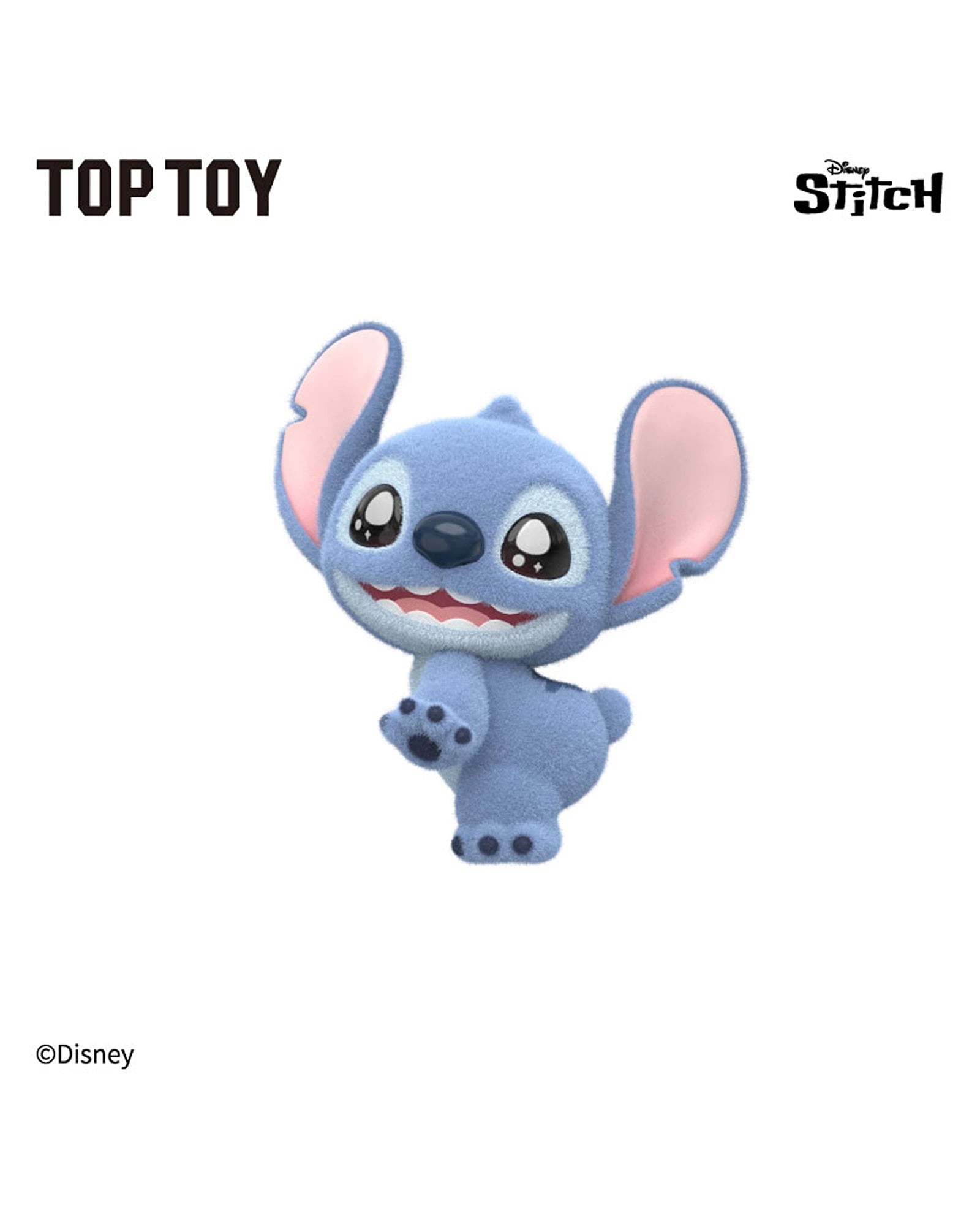 Disney Stitch Mini Fluffy Series Figures Surprise Bag