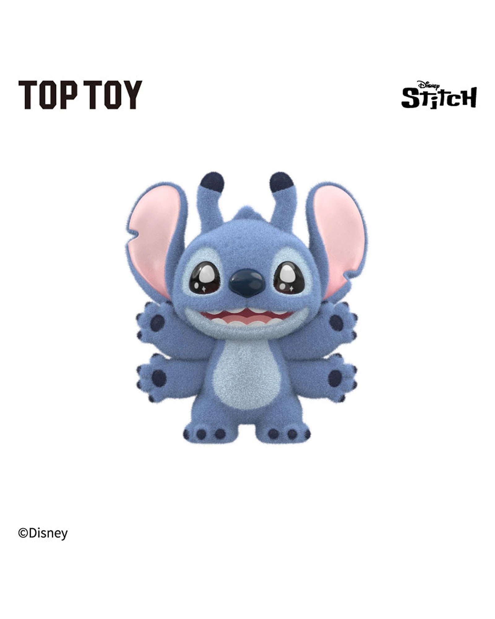 Disney Stitch Mini Fluffy Series Figures Surprise Bag