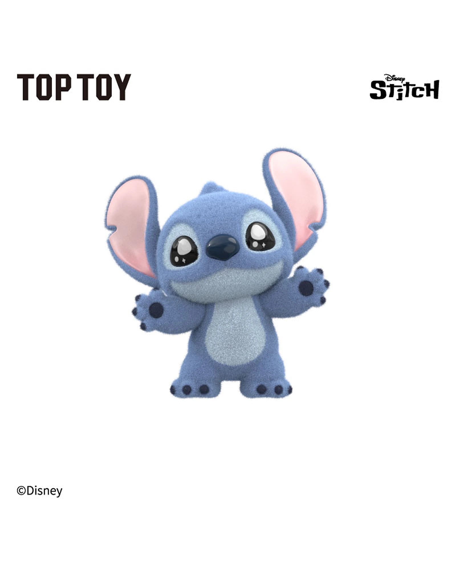 Disney Stitch Mini Fluffy Series Figures Surprise Bag