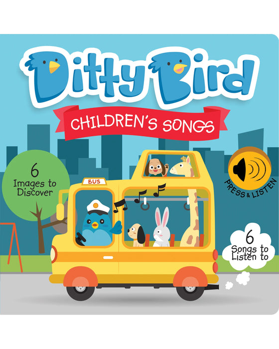 Ditty Bird Childrens Songs Board Book