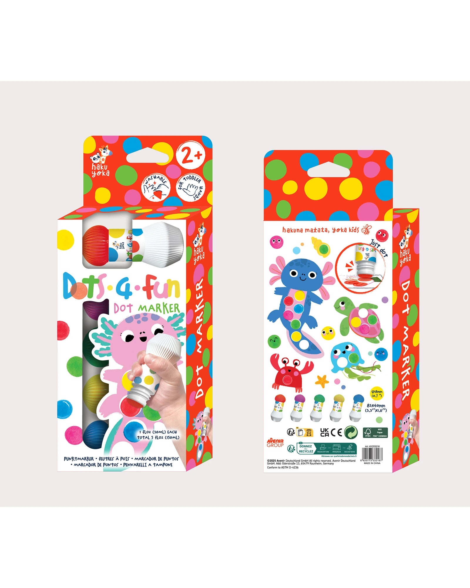 Haku Yoka Dots 4 Fun Marker Classic