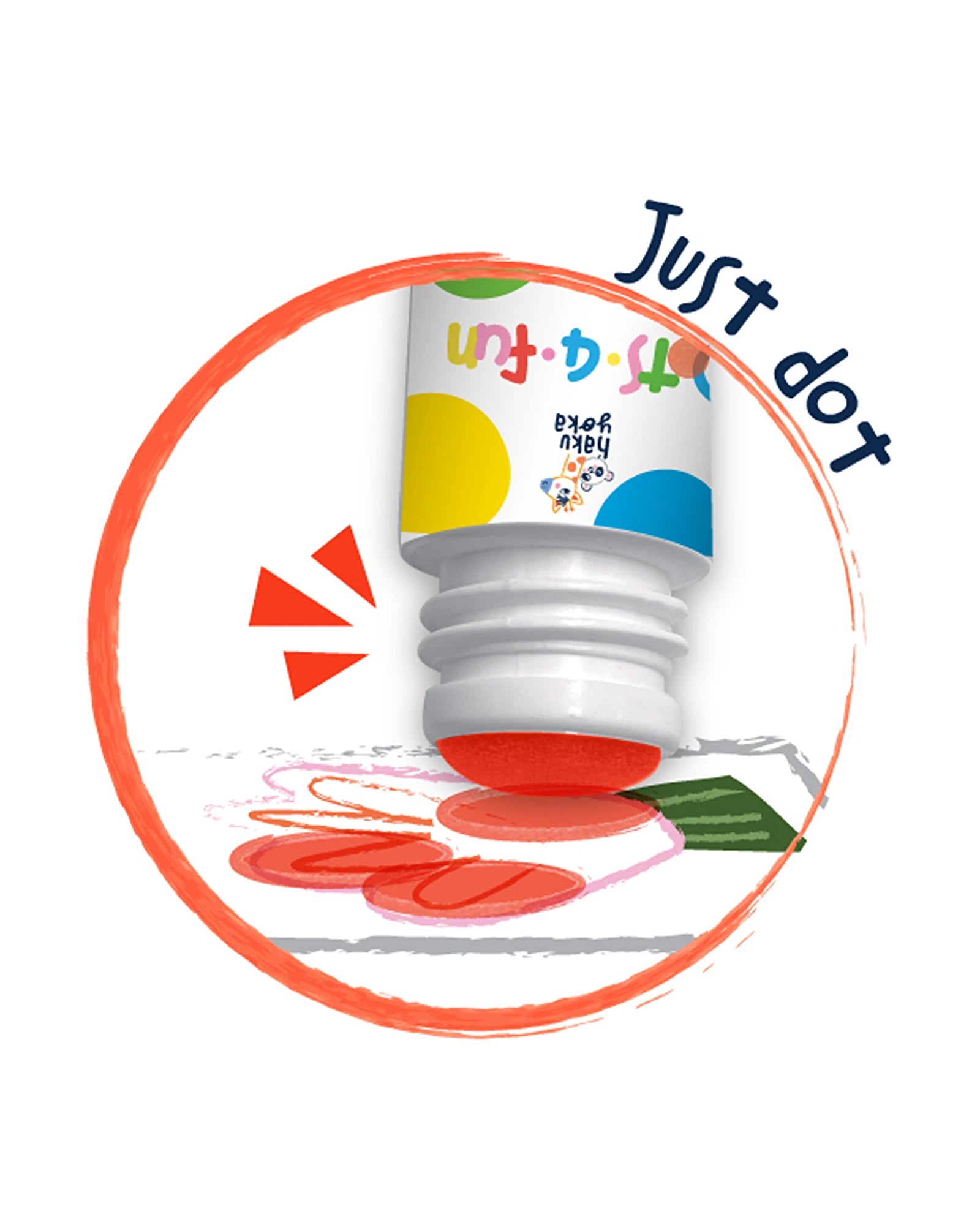 Haku Yoka Dots 4 Fun Marker Classic
