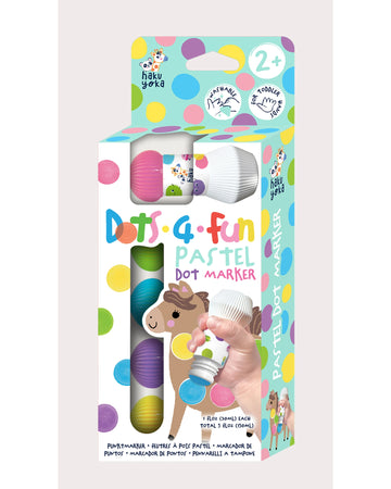 Haku Yoka Dots 4 Fun Marker Pastel