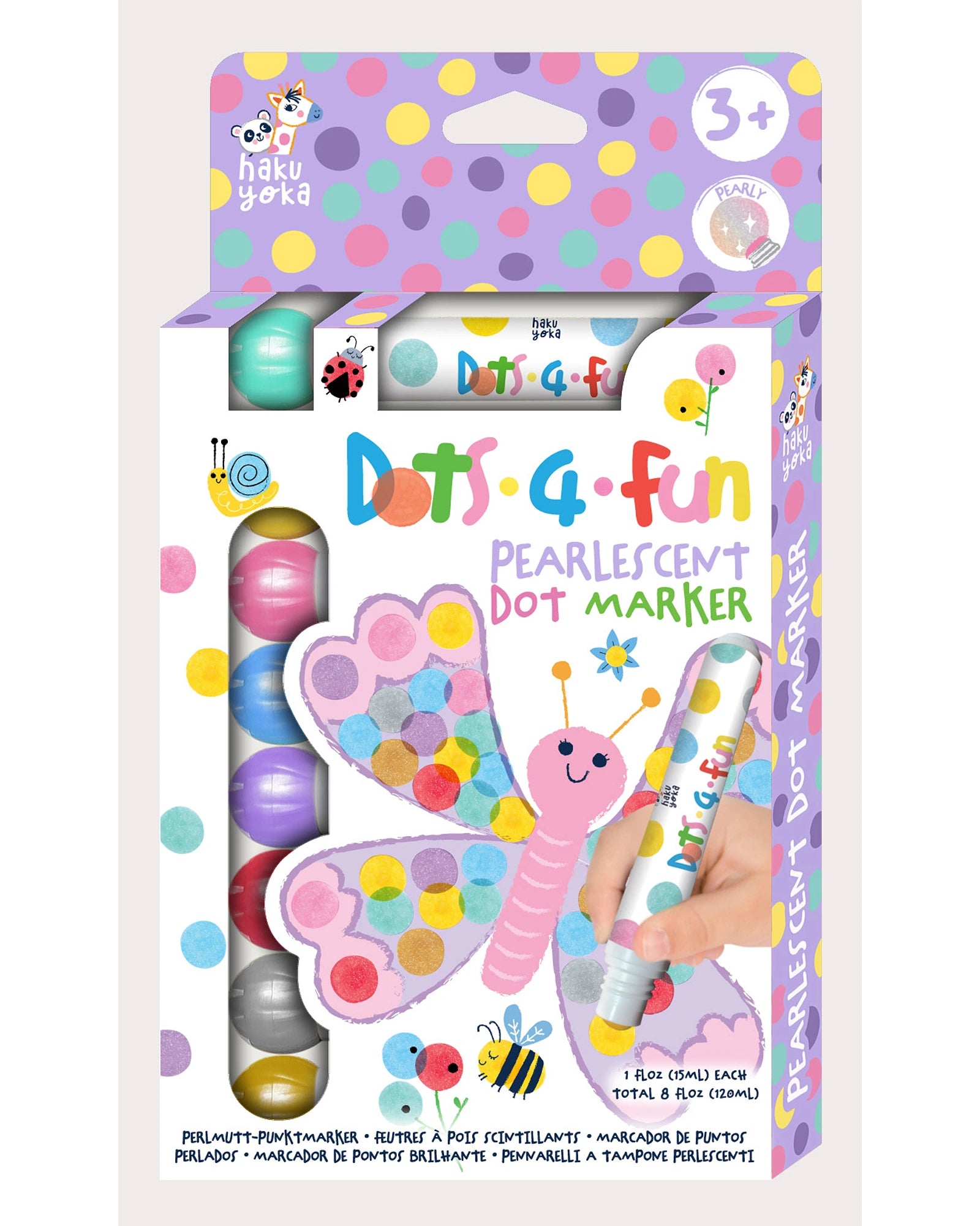 Haku Yoka Dots 4 Fun Marker Pearlescent