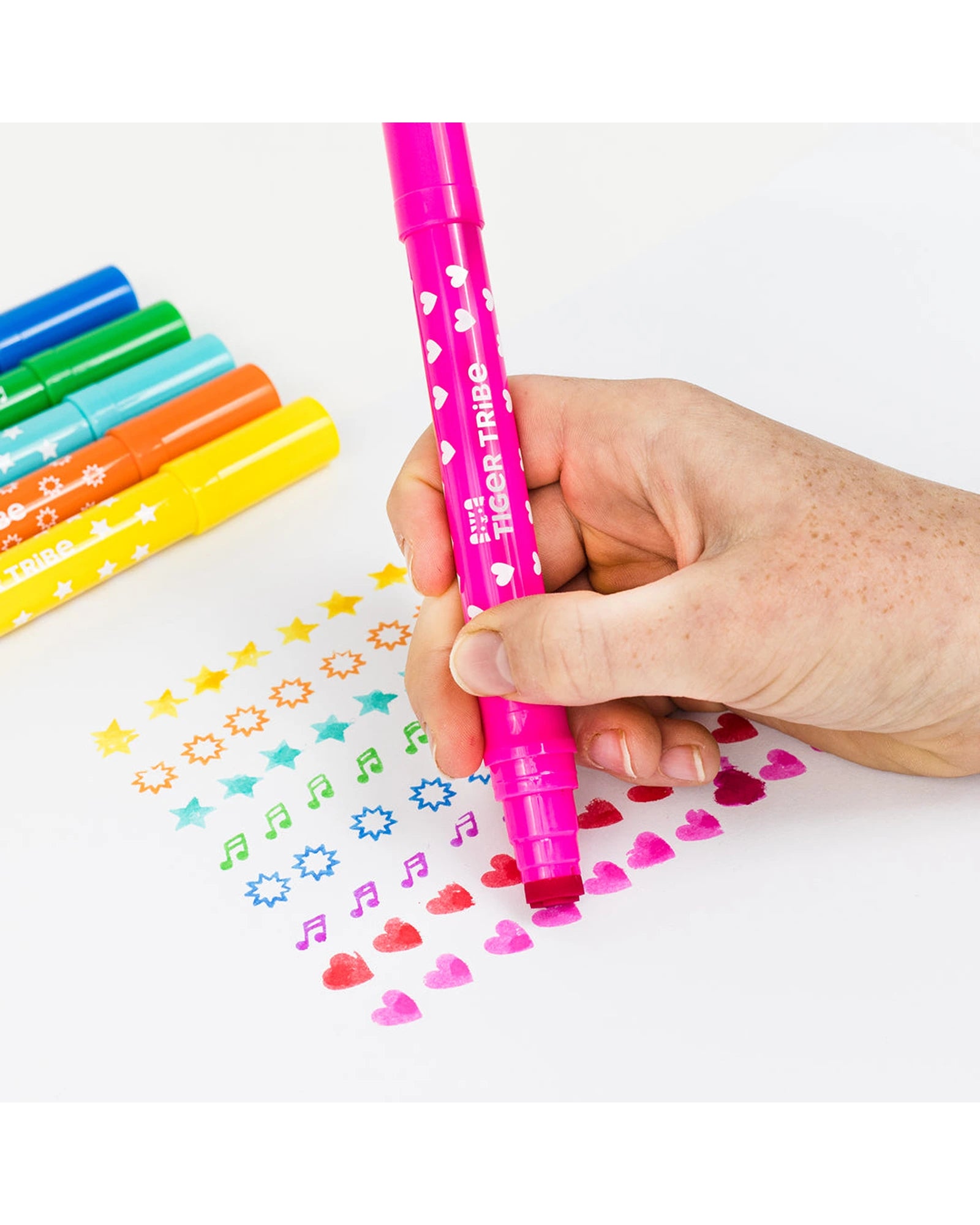 Dual-Tip Stamp Markers