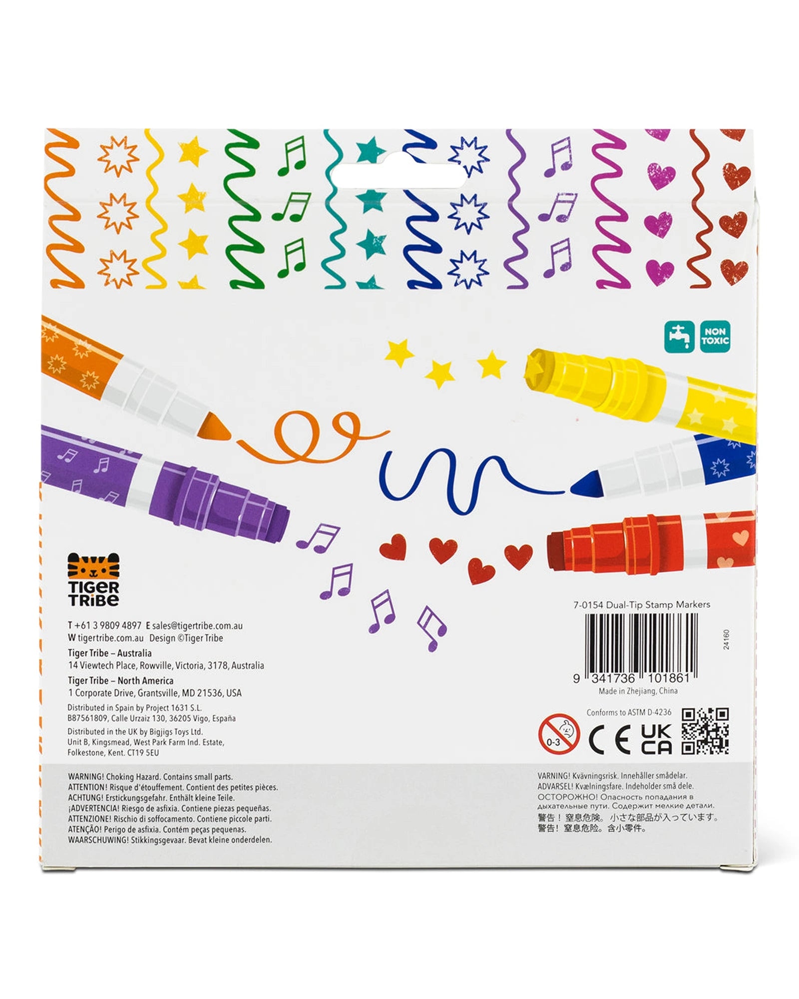 Dual-Tip Stamp Markers