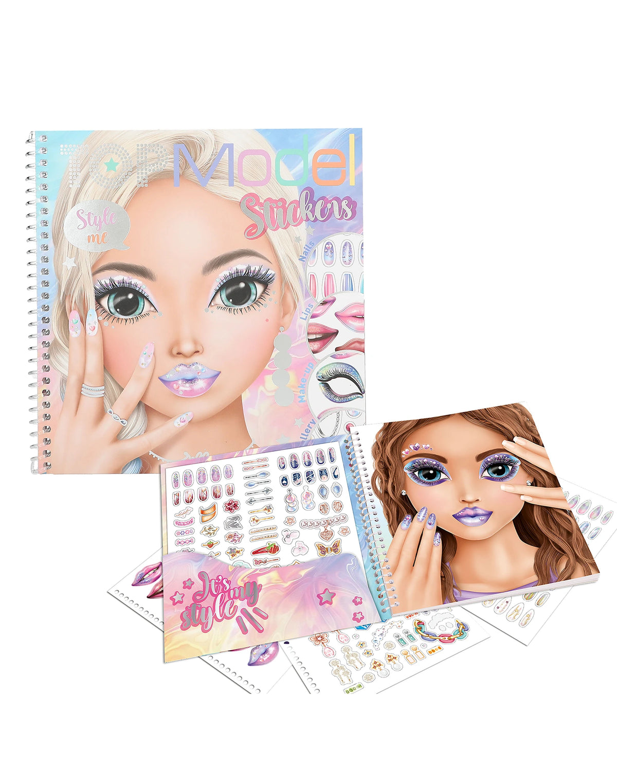 TOPModel Sticker Book Style Me - Face
