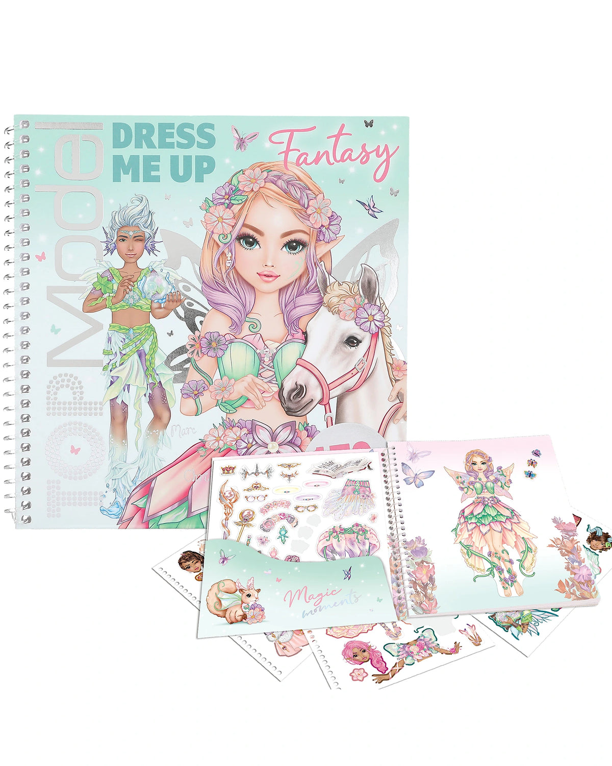 TOPModel Sticker Book Dress Me Up - Fantasy