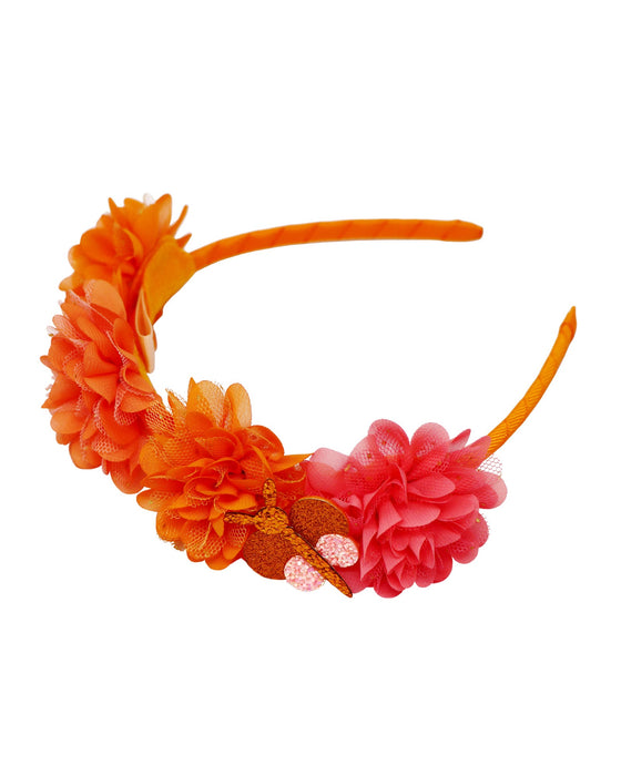 Emma Memma Floral Butterfly Headband