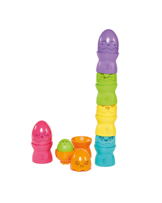 Toomies Hide Squeak Egg Stackers Kidstuff