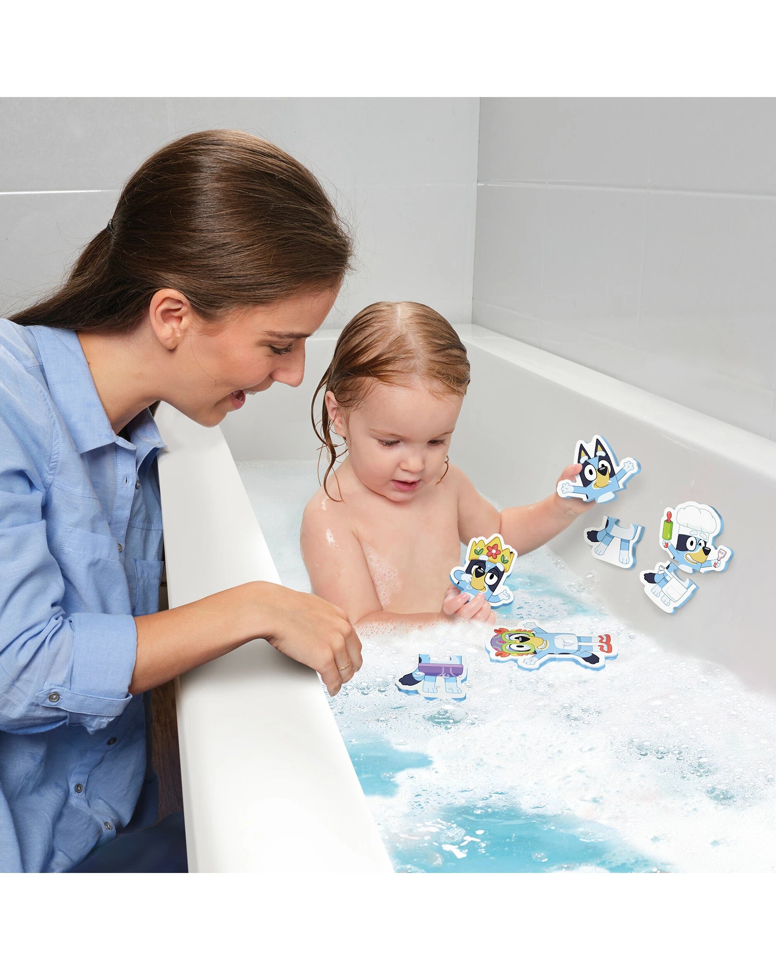 TOMY Bluey Bath Puzzle