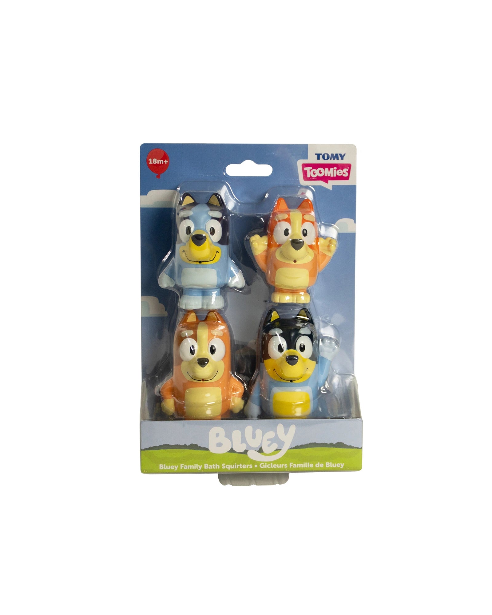 Bluey Family Bath Squirters 4 Pack