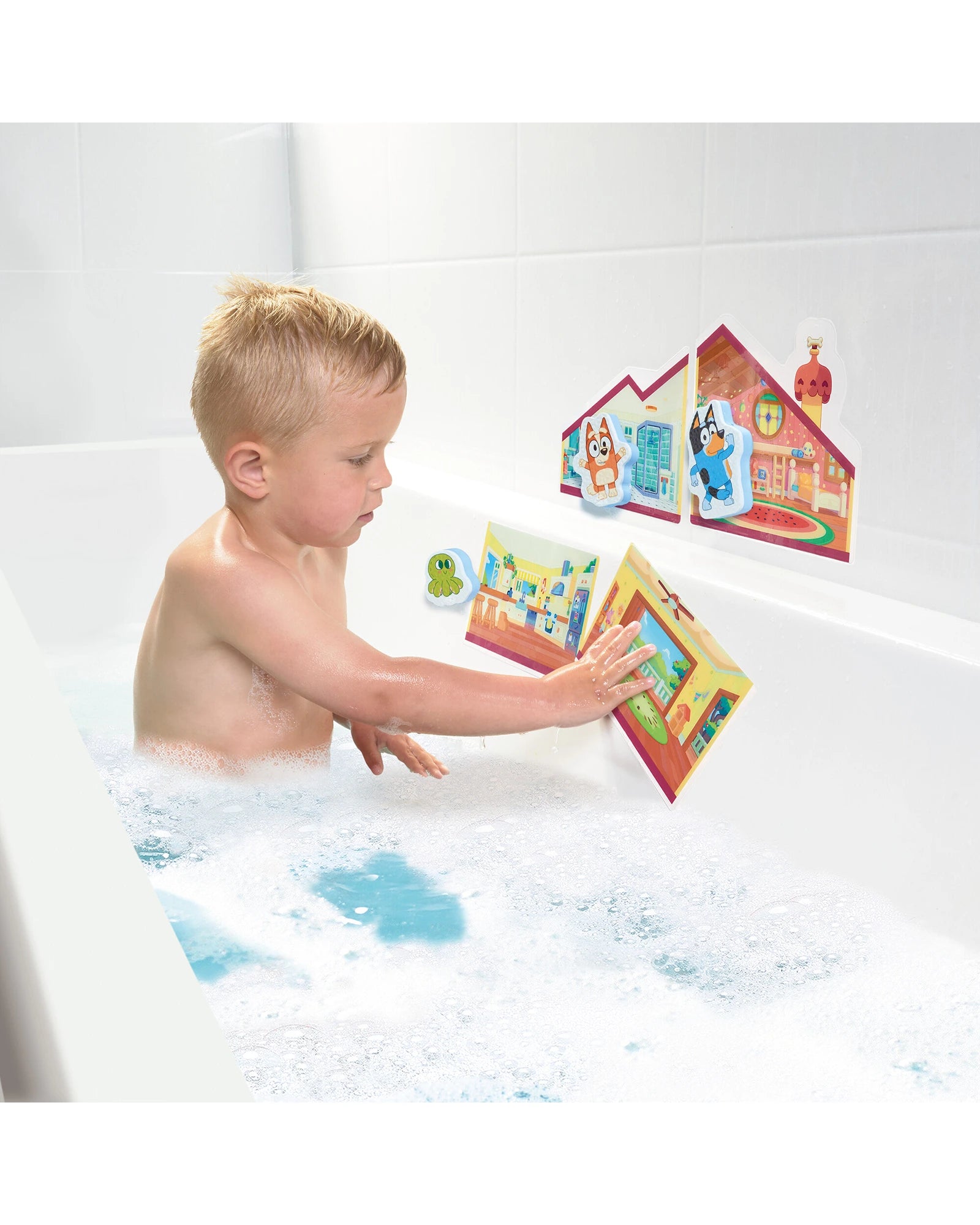 Playdate at Blueys Bath Sticker Set