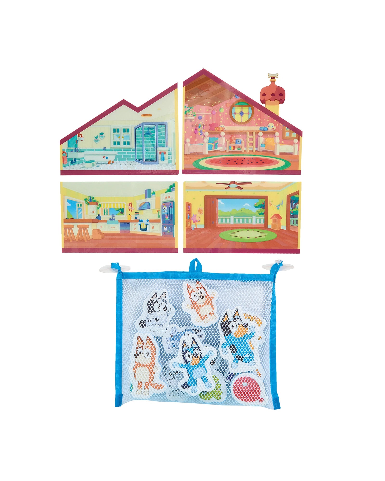 Playdate at Blueys Bath Sticker Set