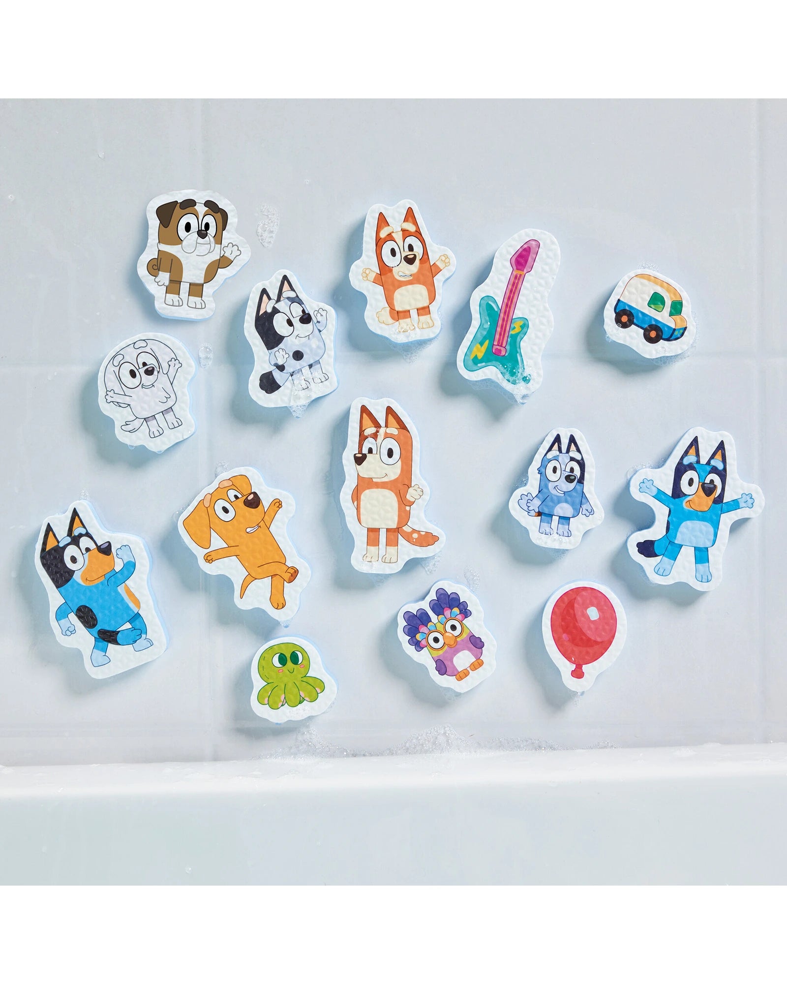 Playdate at Blueys Bath Sticker Set