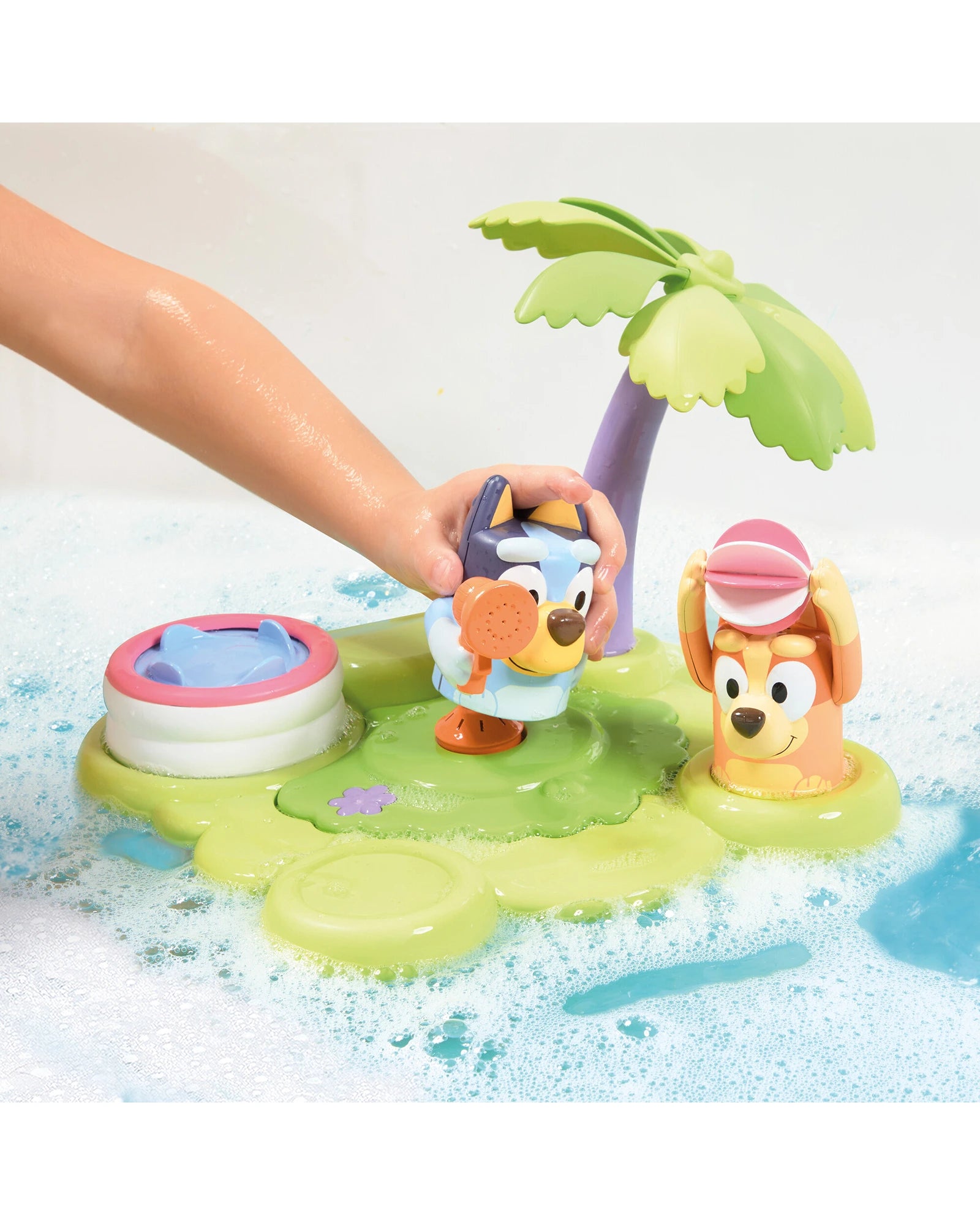 Bluey Bath Island bath toy