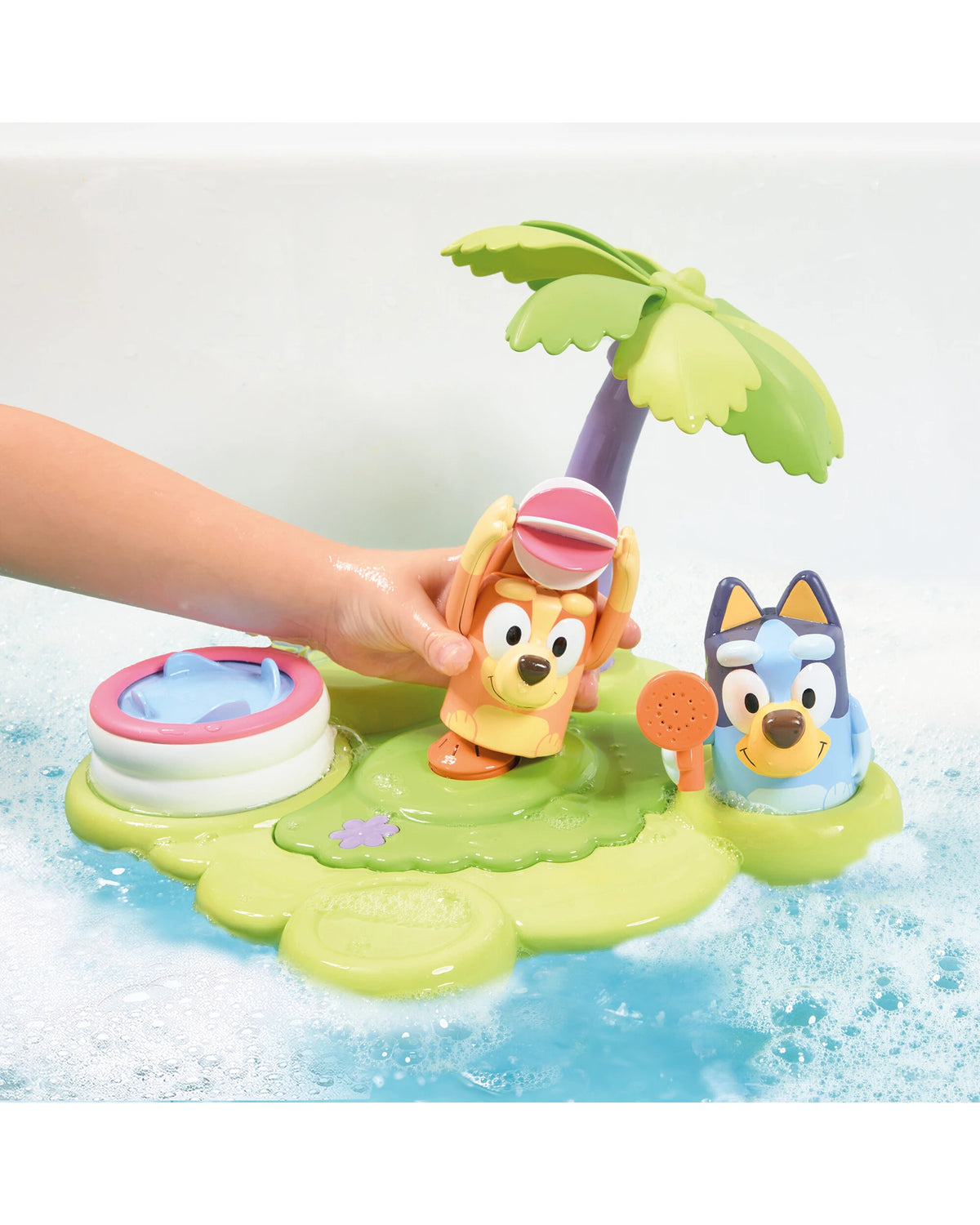 Bluey Bath Island bath toy