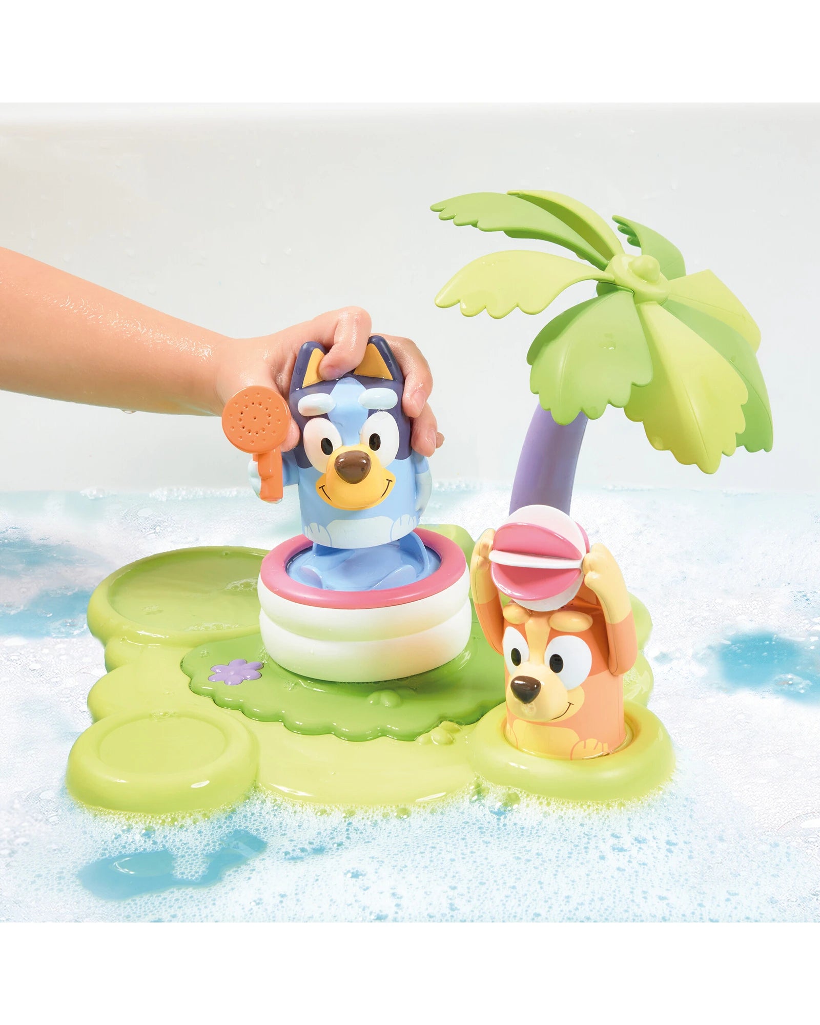 Bluey Bath Island bath toy