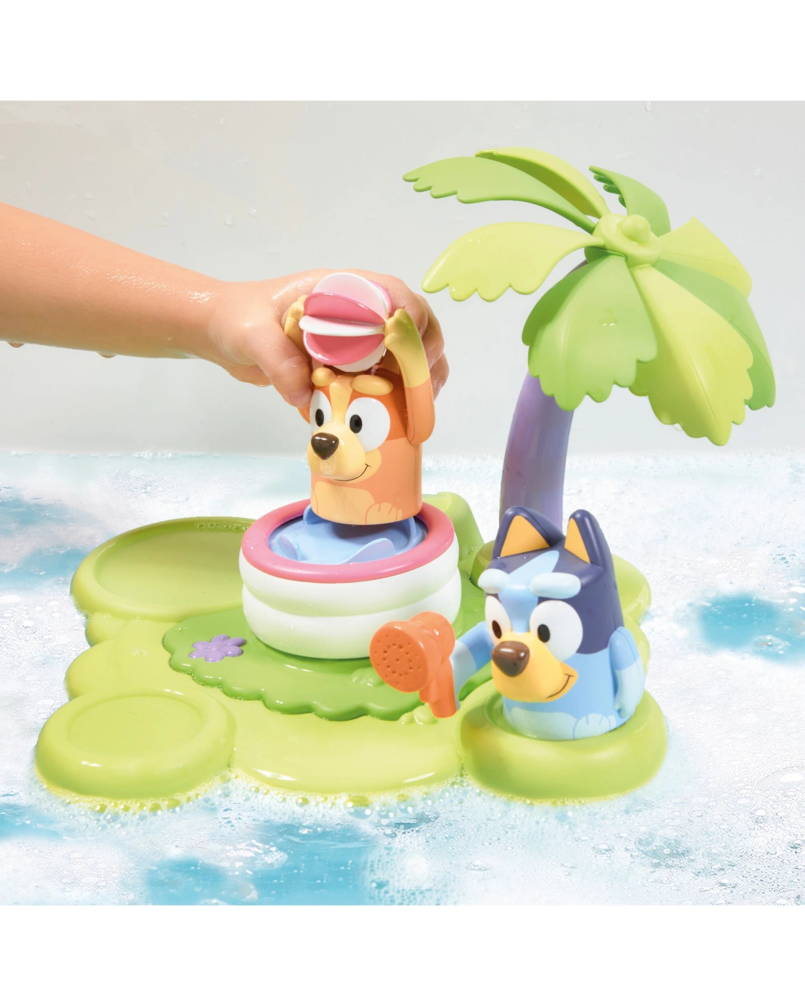 Bluey Bath Island bath toy