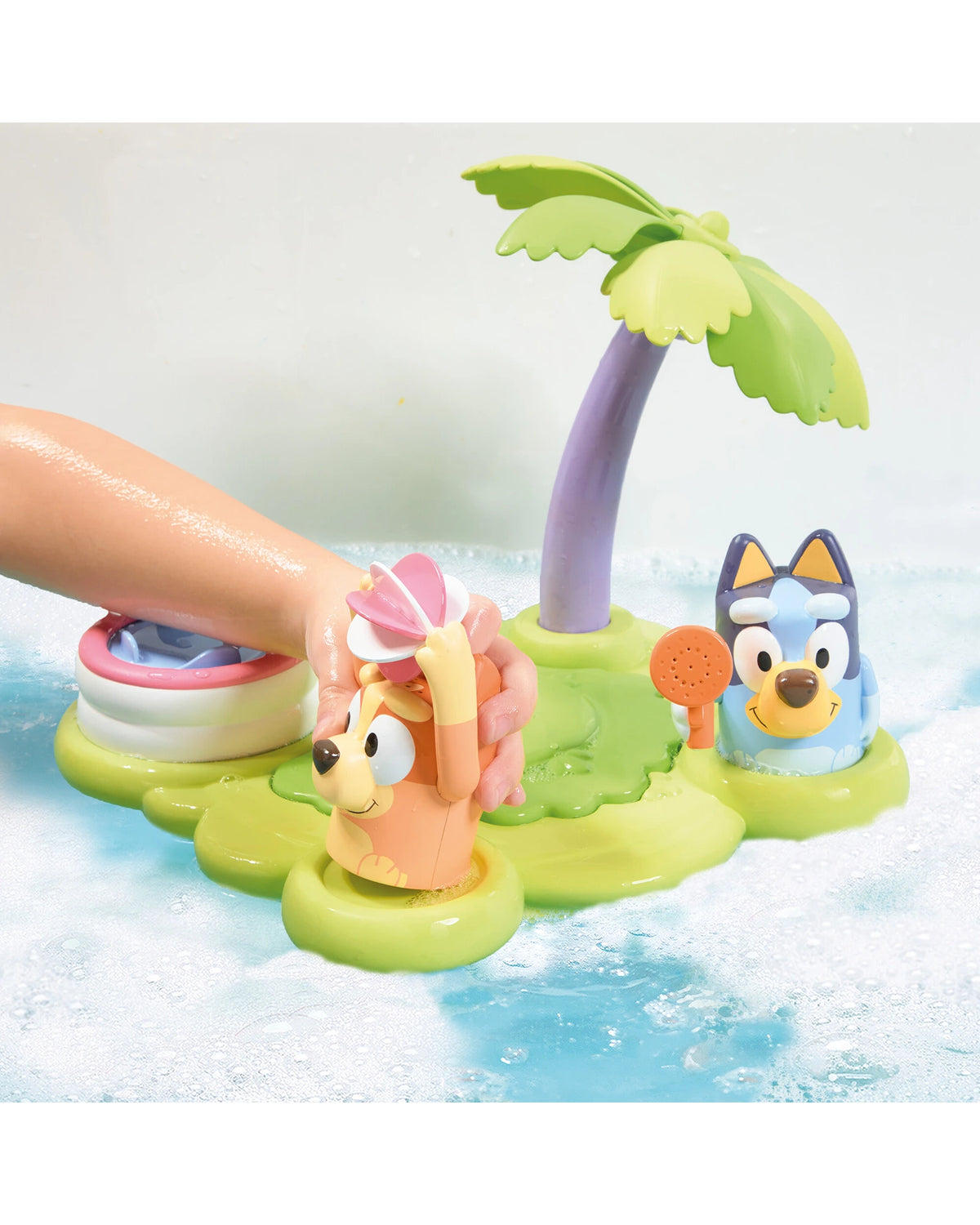 Bluey Bath Island bath toy