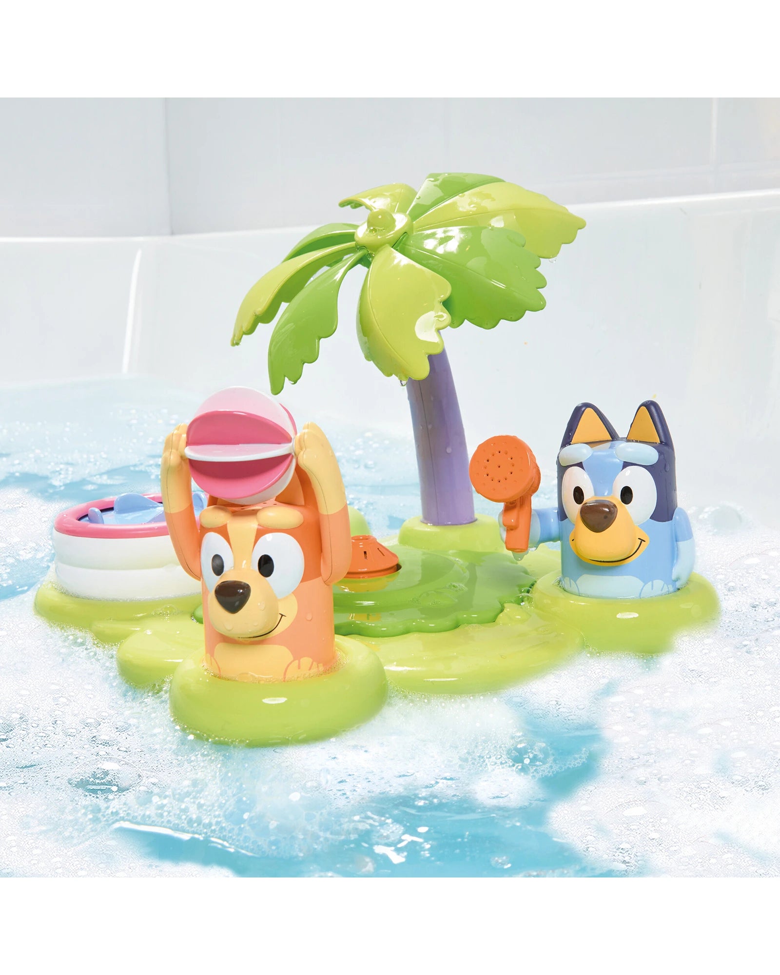 Bluey Bath Island bath toy
