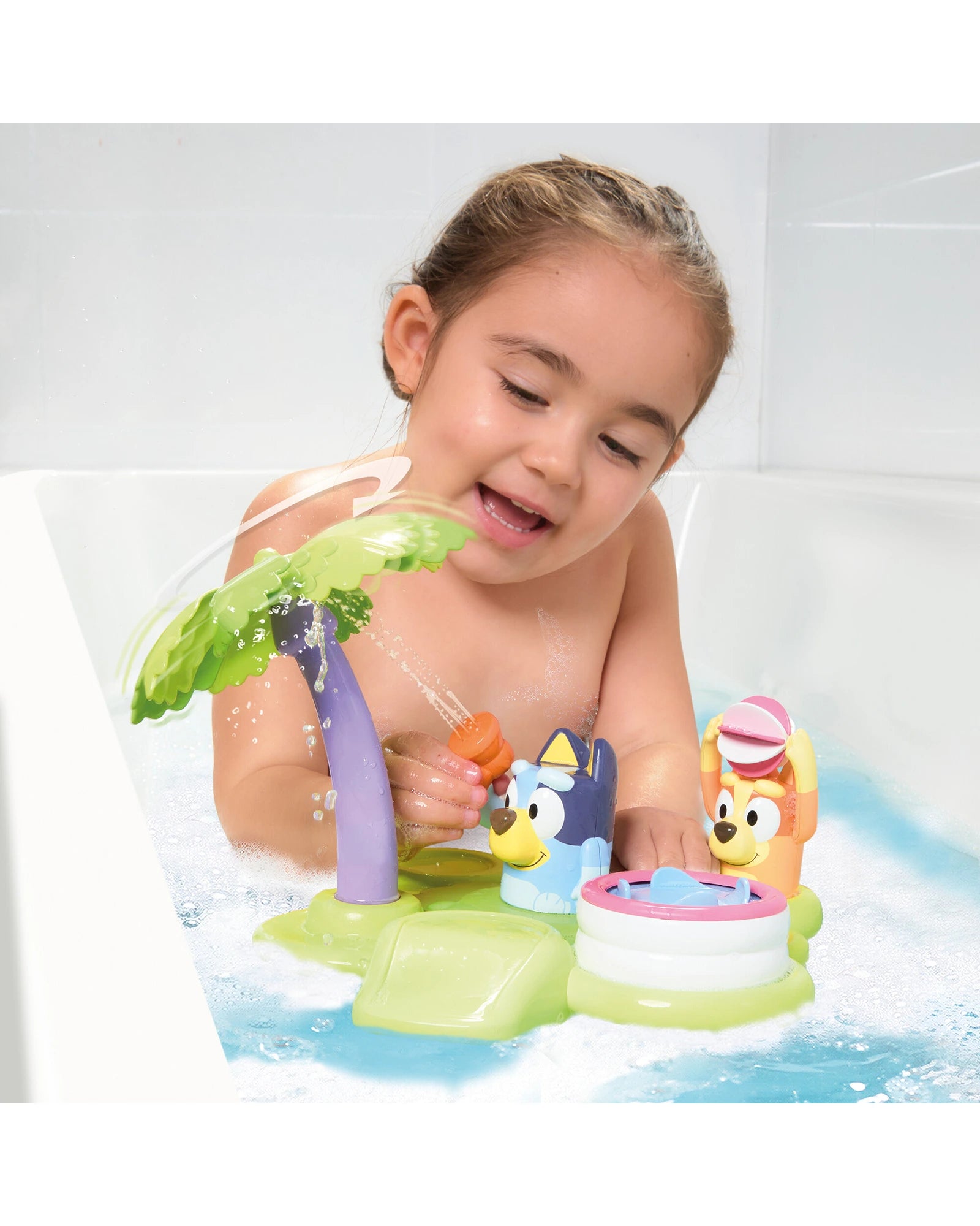 Bluey Bath Island bath toy