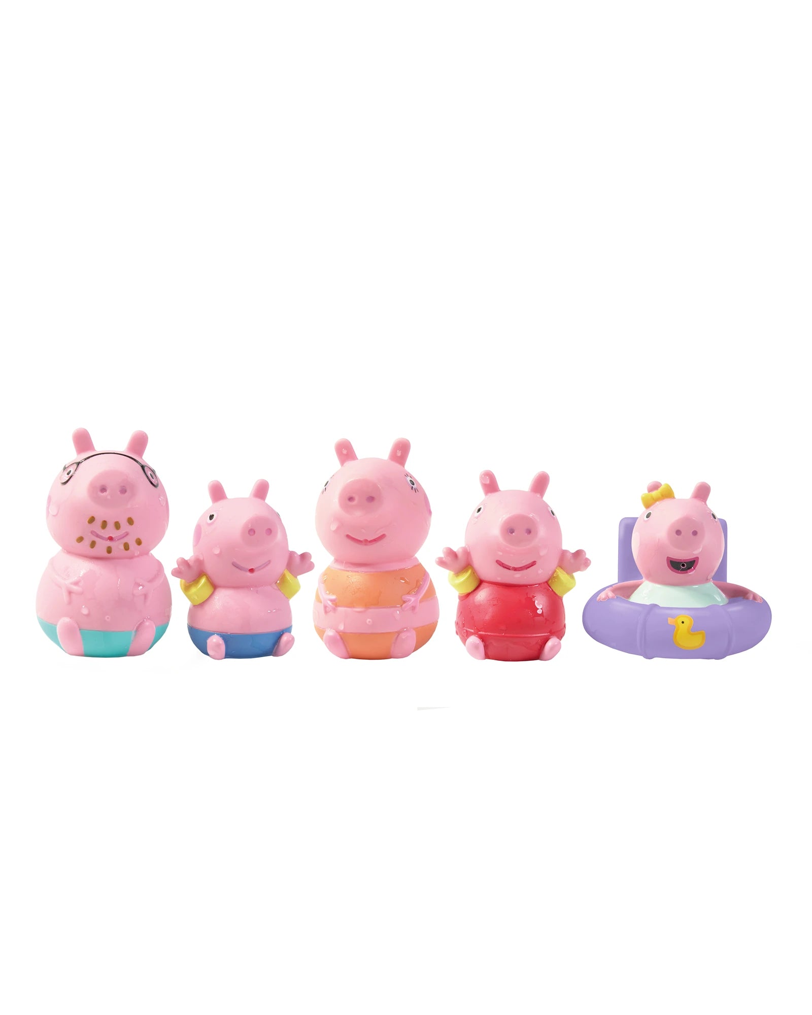 Peppa & Family Bath Squirters 5 Pack