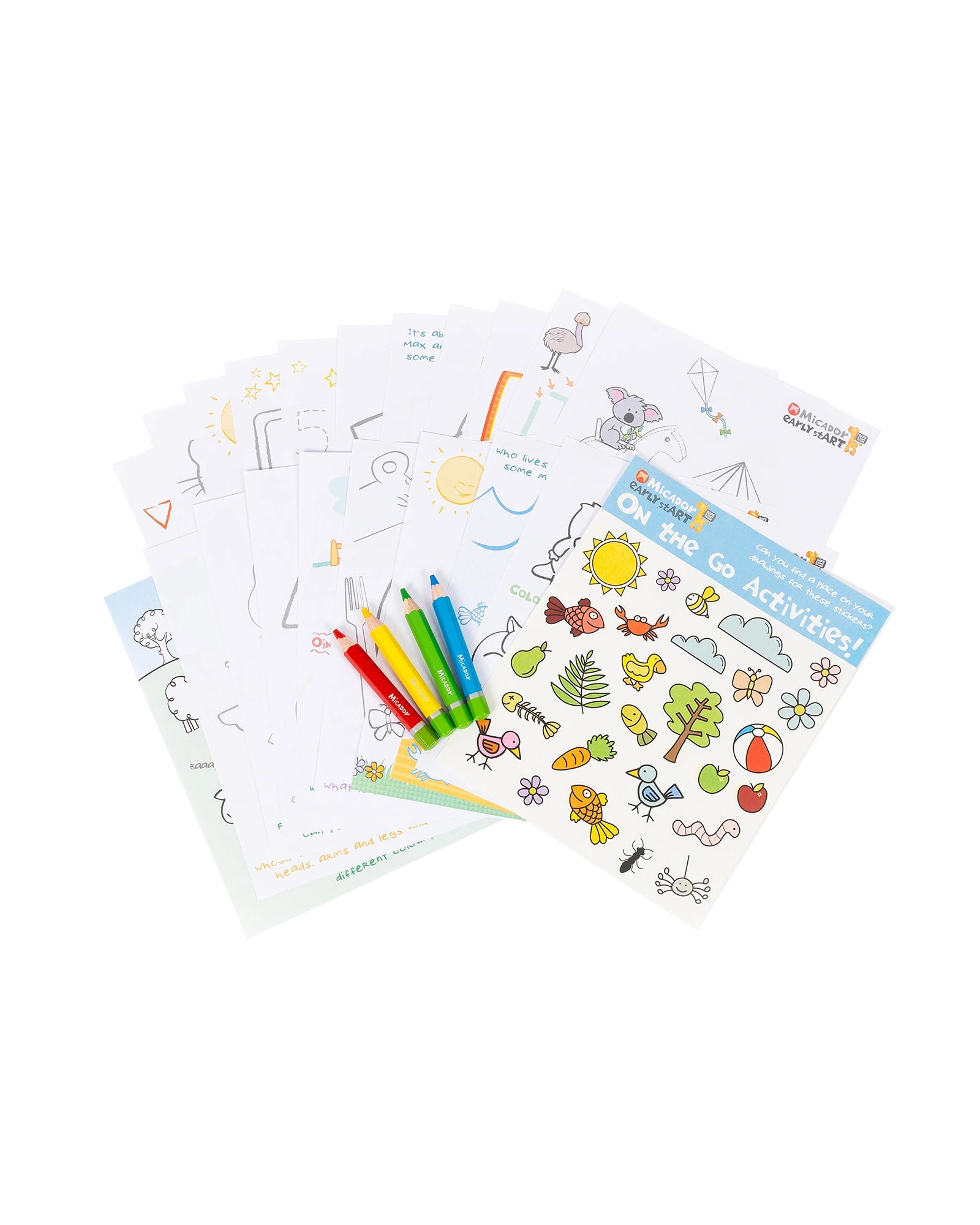 early stART On The Go Activity Pack