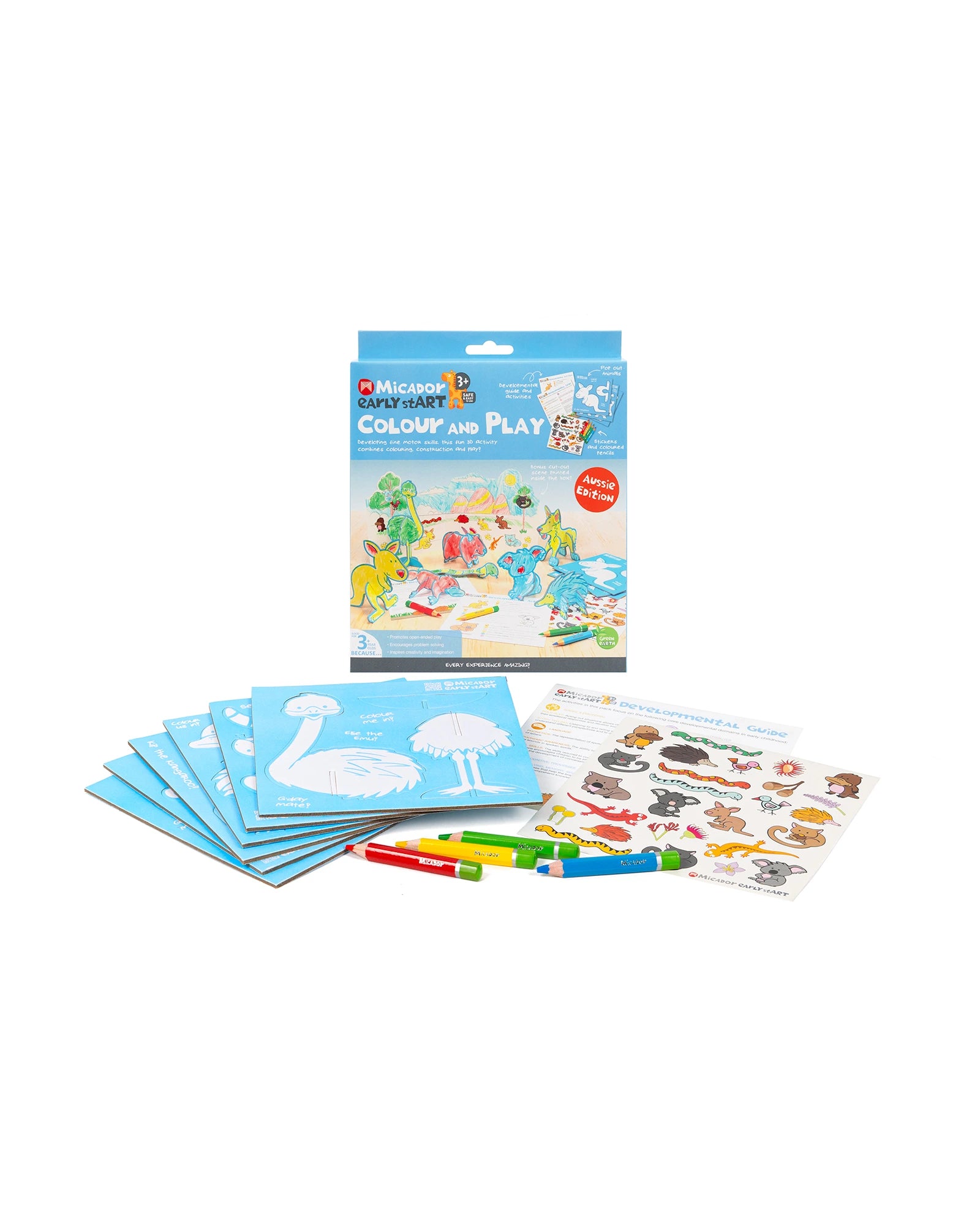 early stART Colour and Play Aussie Edition