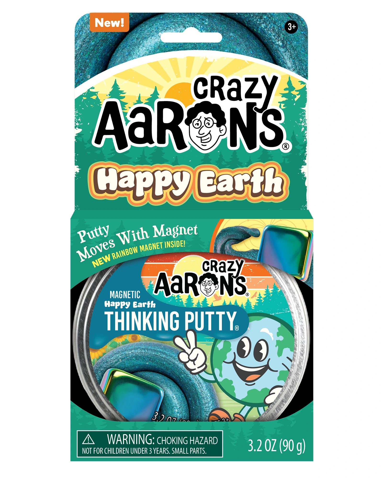 Aarons Putty 4 Inches Magnetic Storms Happy Earth