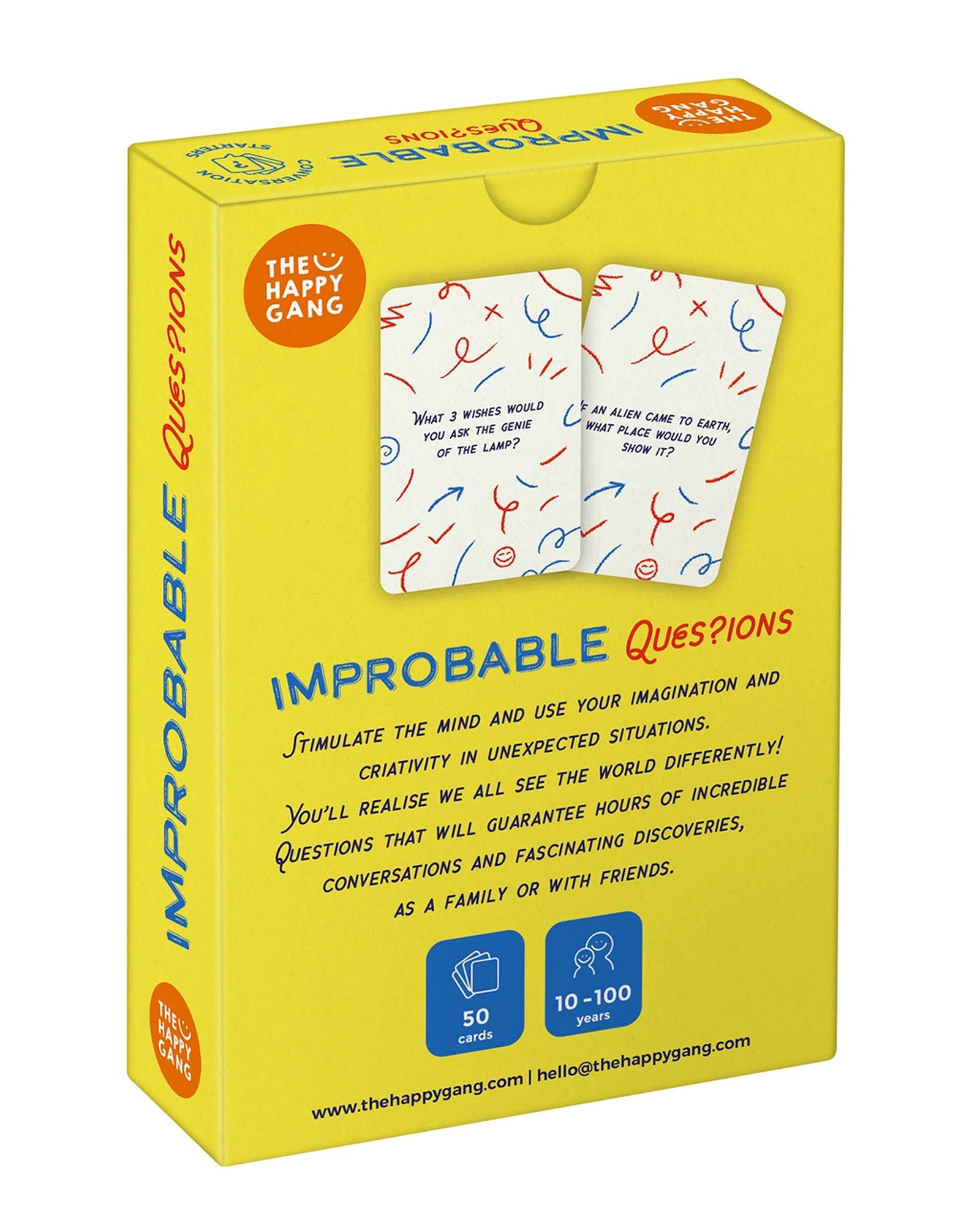 Conversation Starter - Improbable Questions