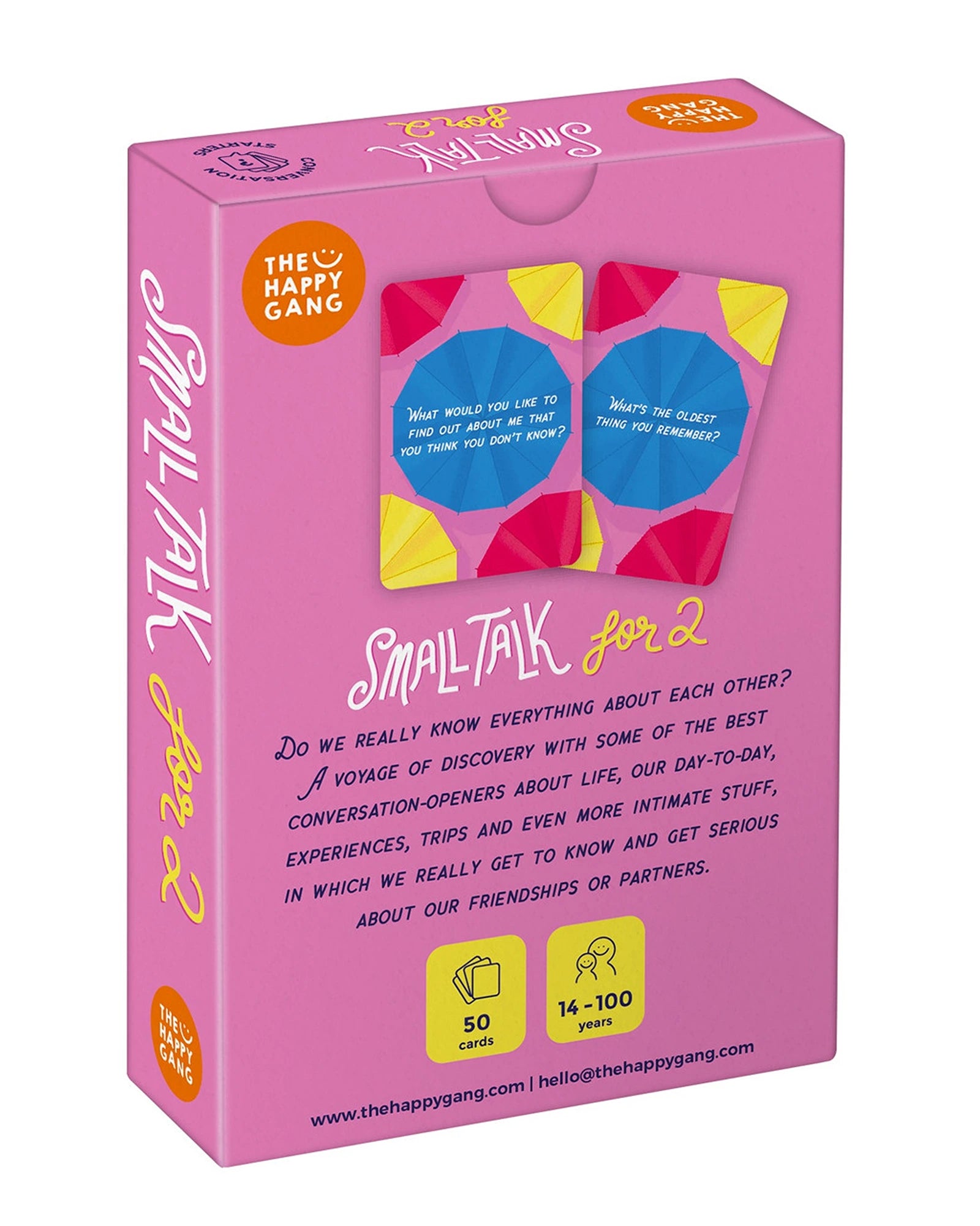 Conversation Starter - Small Talk For 2