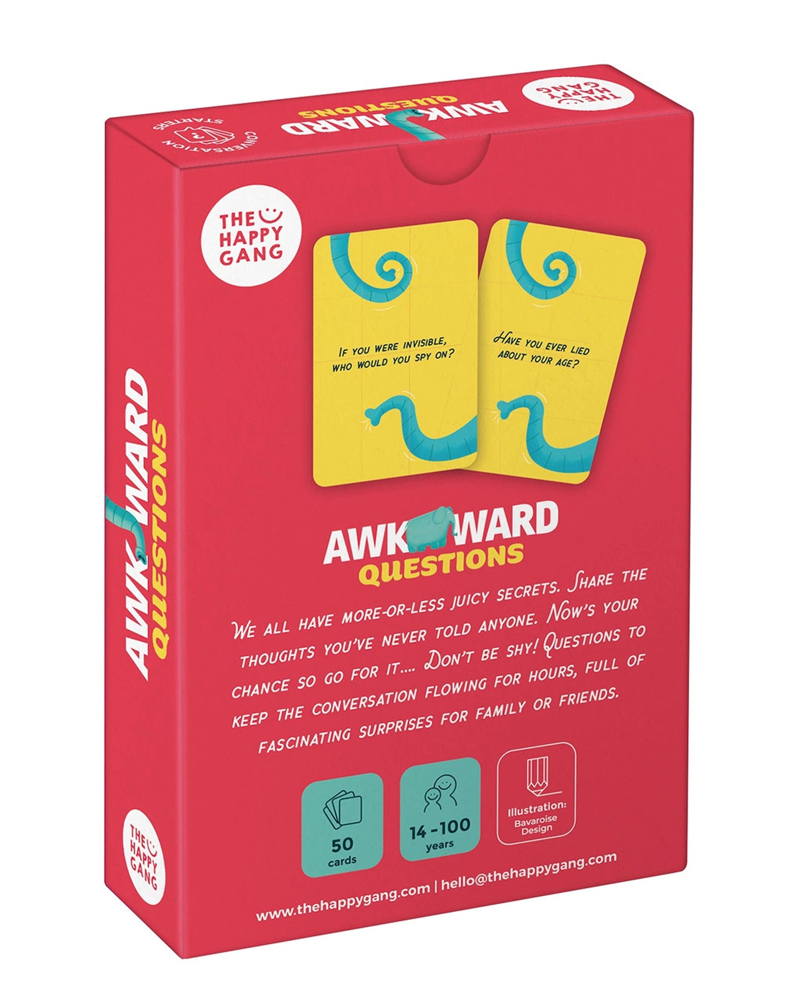 Conversation Starter - Awkward Questions