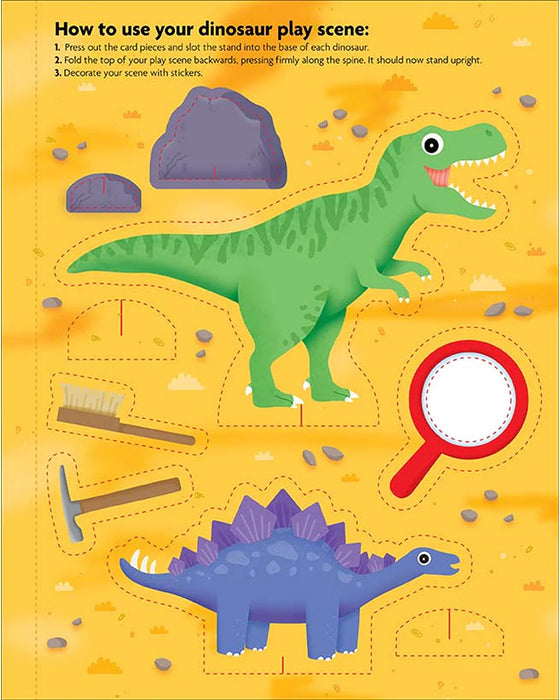 FunFacts Sticker Activity Book Dinosaurs