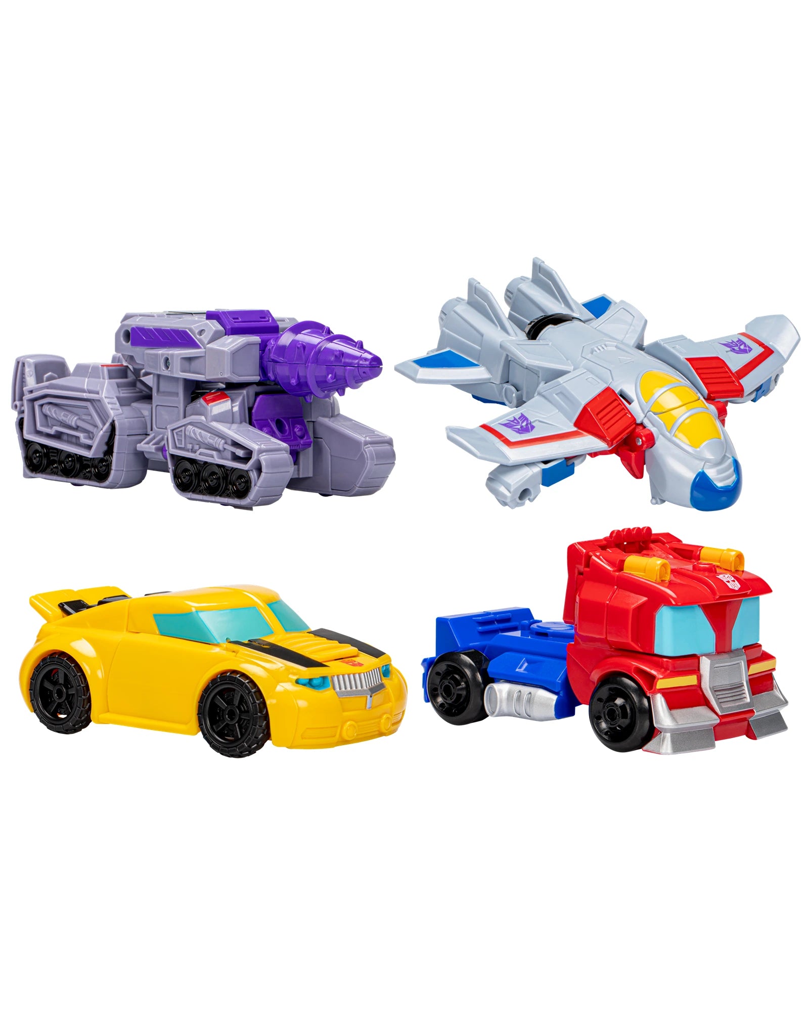 TRANSFORMERS EVERGREEN HEROES VS VILLAINS 4 PACK