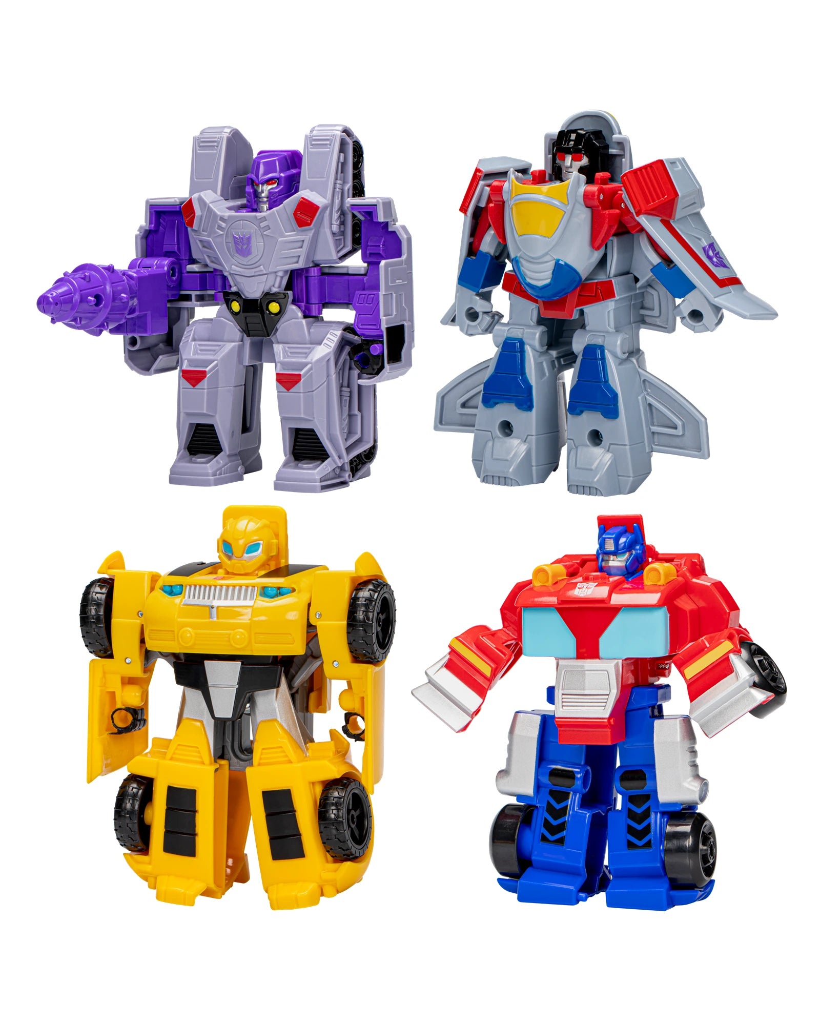 TRANSFORMERS EVERGREEN HEROES VS VILLAINS 4 PACK