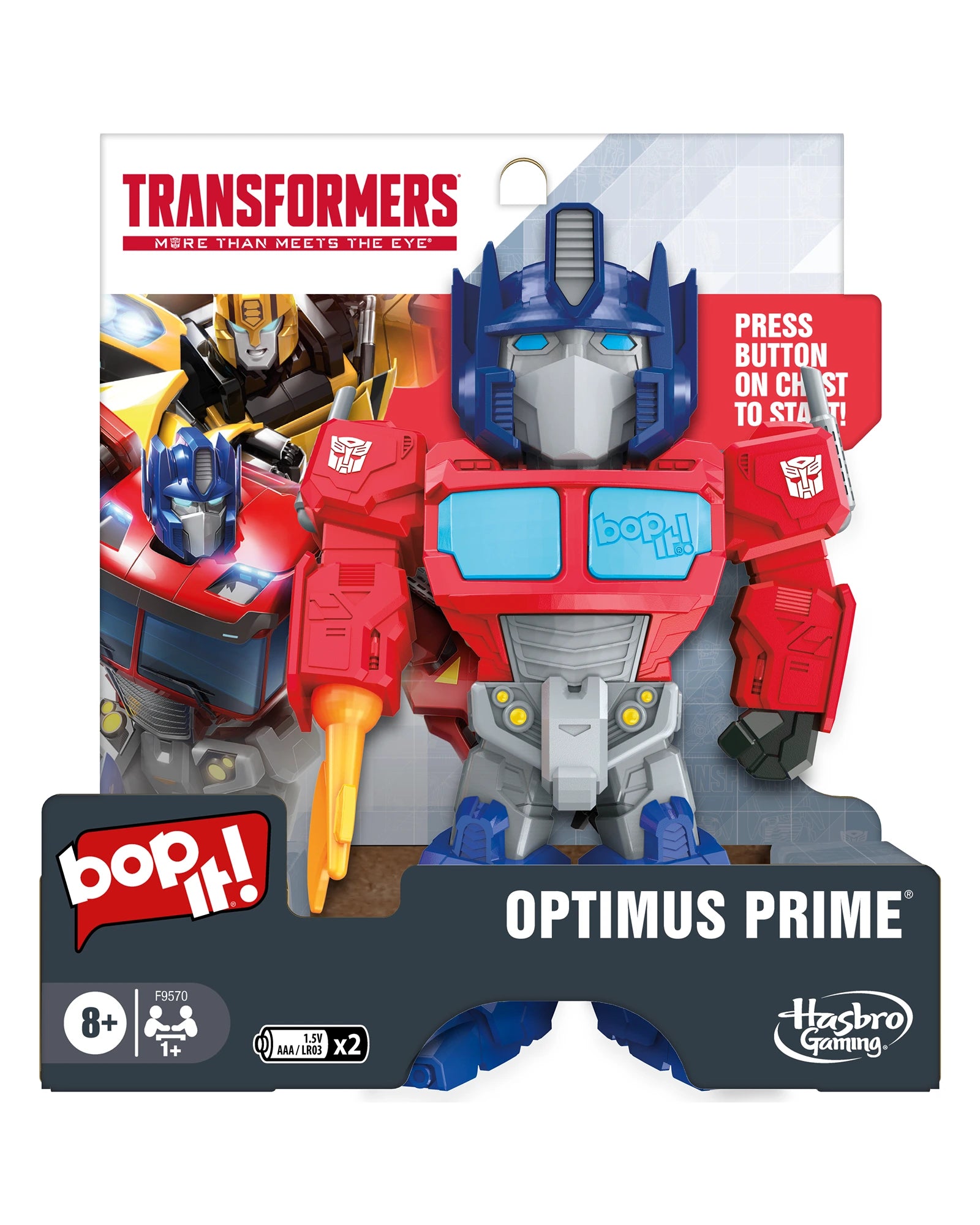 Bop It Optimus Prime