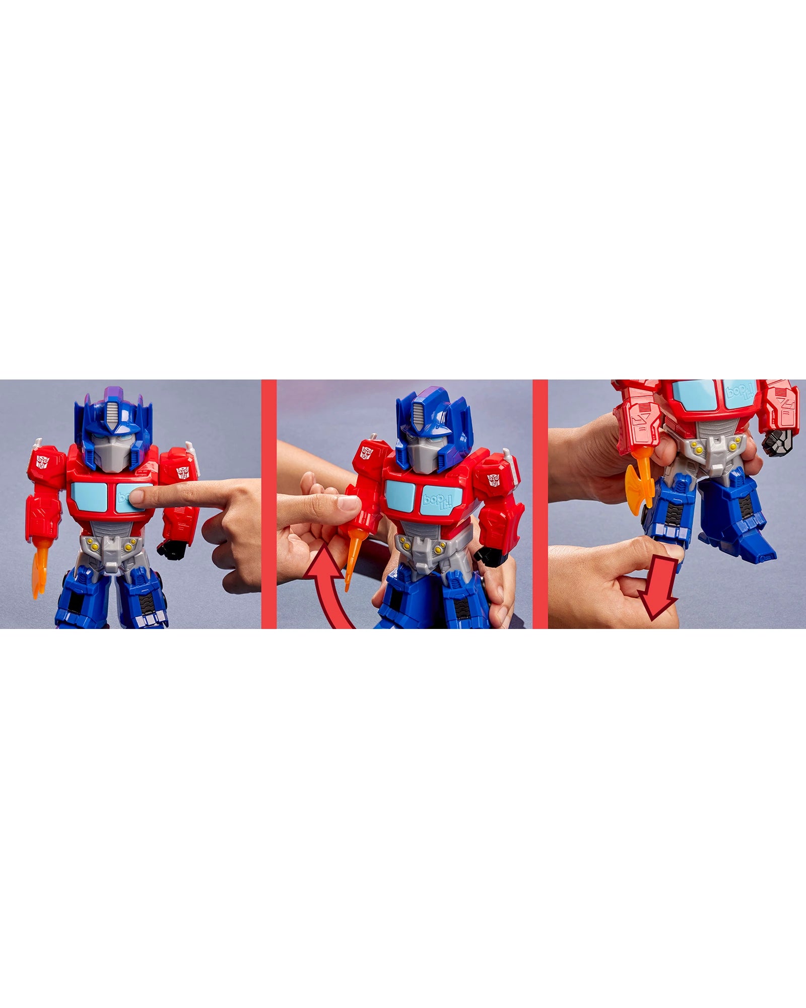 Bop It Optimus Prime