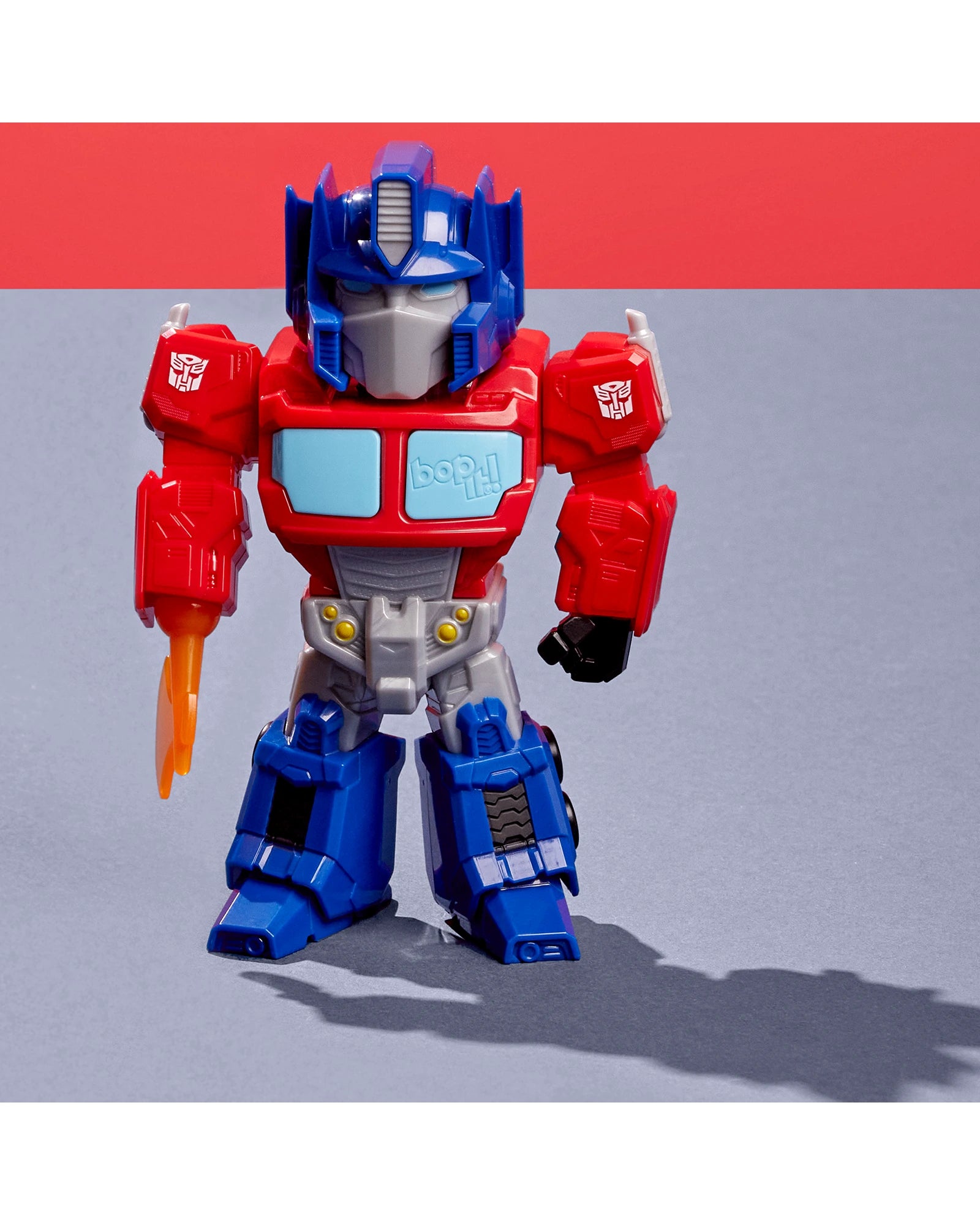 Bop It Optimus Prime