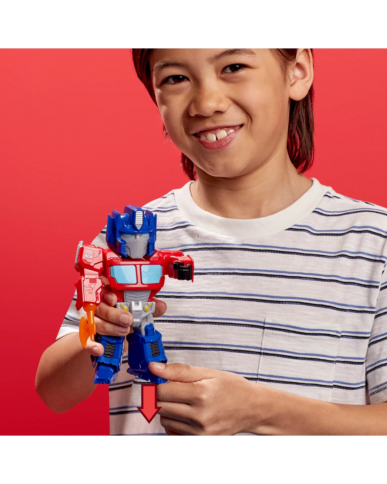 Bop It Optimus Prime